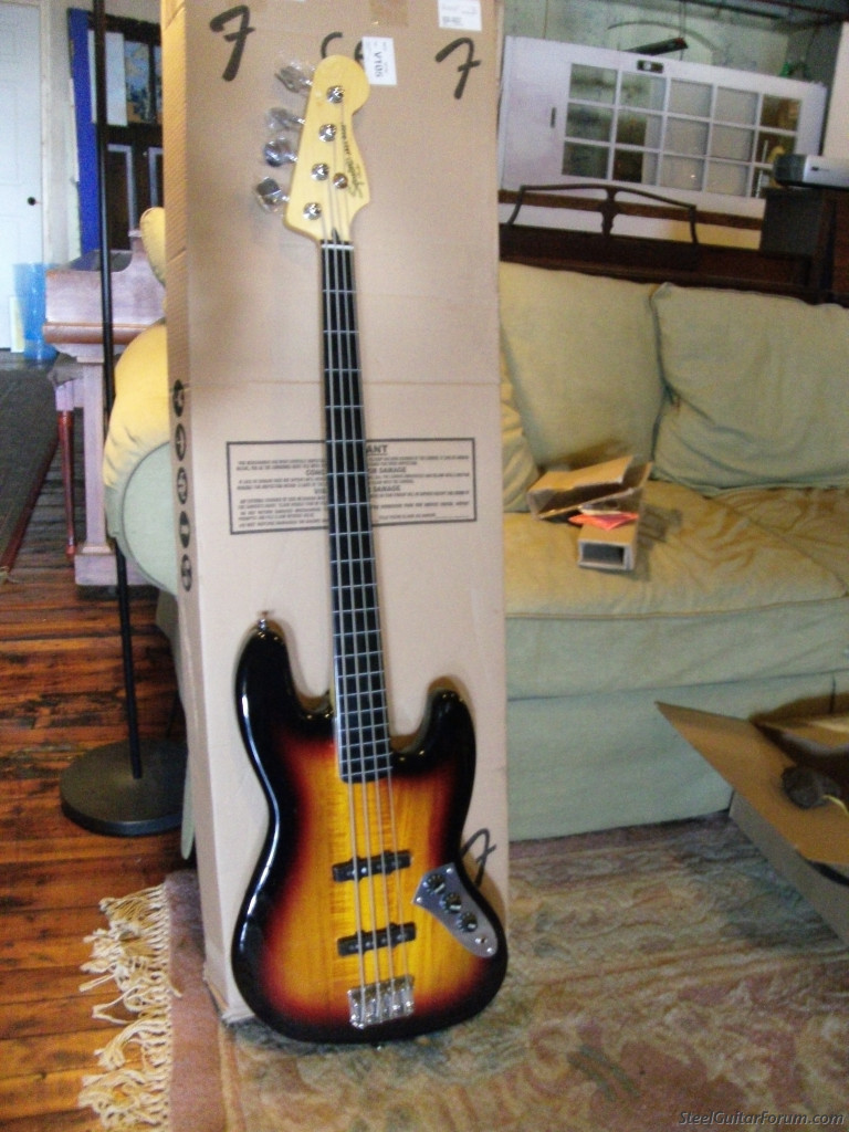 Fretless Jazz Bass The Steel Guitar Forum