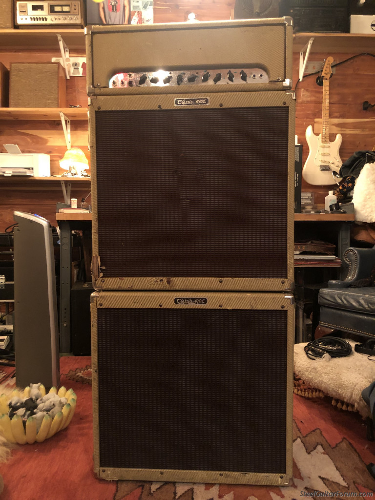 For Sale Peavey Classic 50 Head With Two 410 E Cabs The Steel