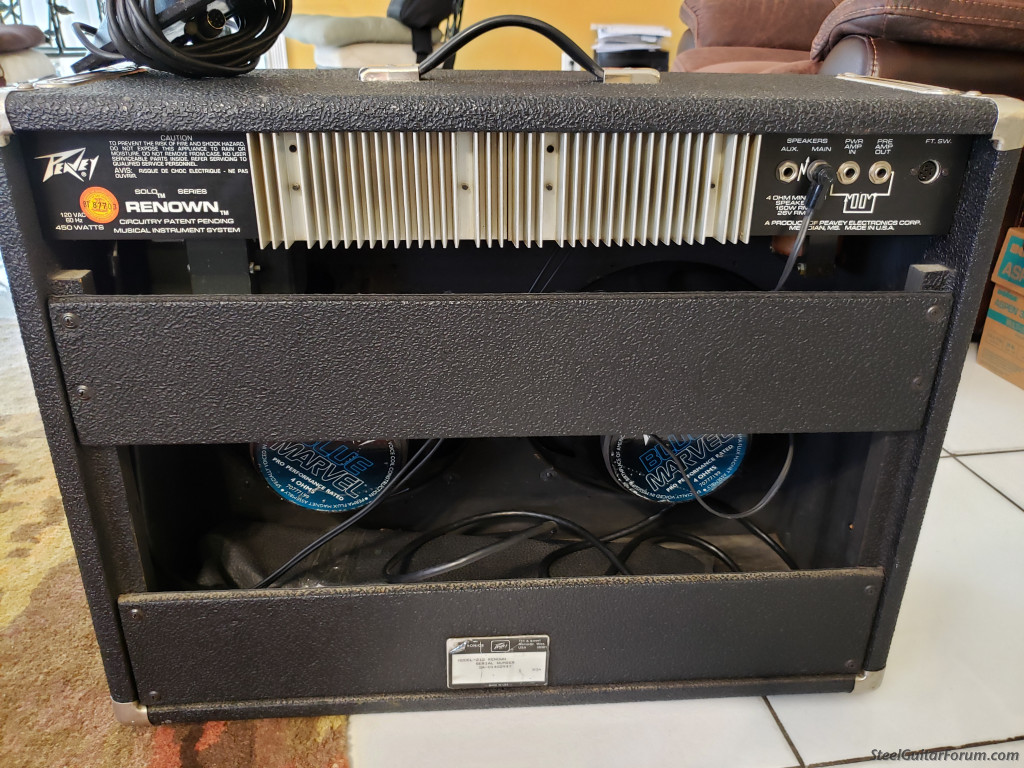 Peavey Renown 400 The Steel Guitar Forum