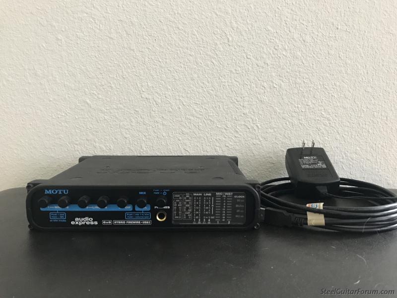 Delay, audio interface, synth, camera The Steel Guitar Forum