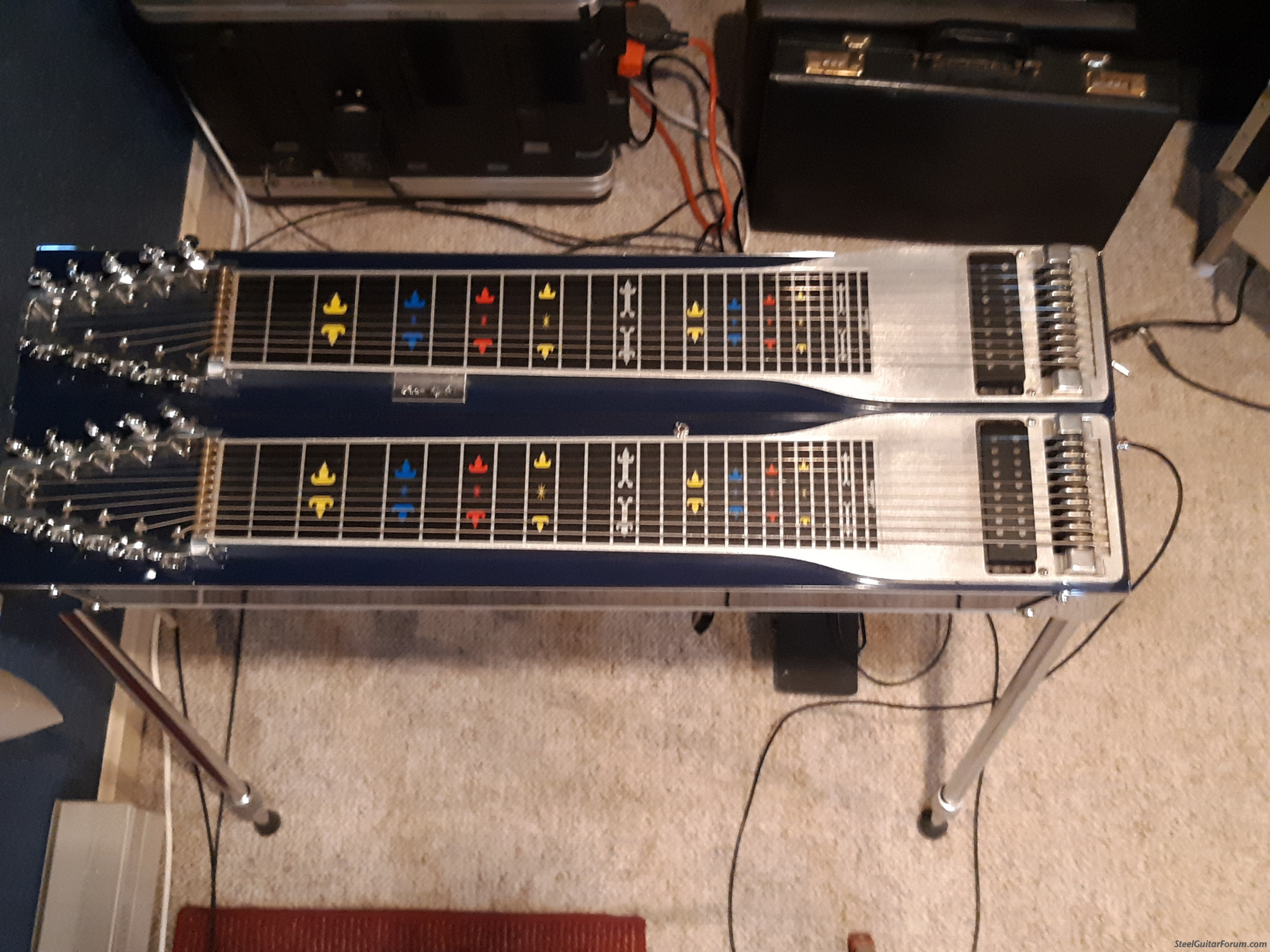 Mullen D10 8 pedal 10 knee levers The Steel Guitar Forum