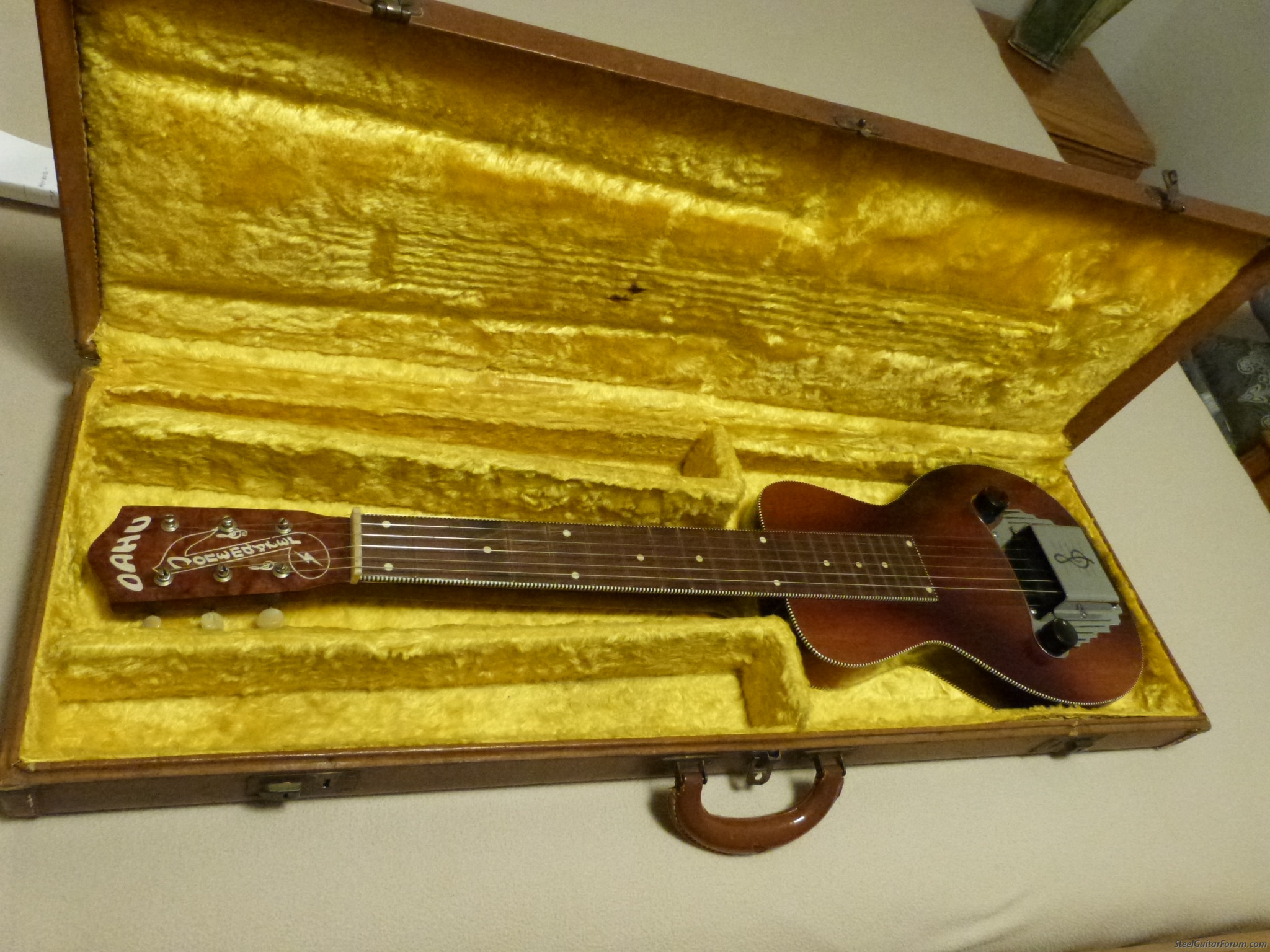 Oahu Tonemaster Lap Steel Guitar The Steel Guitar Forum