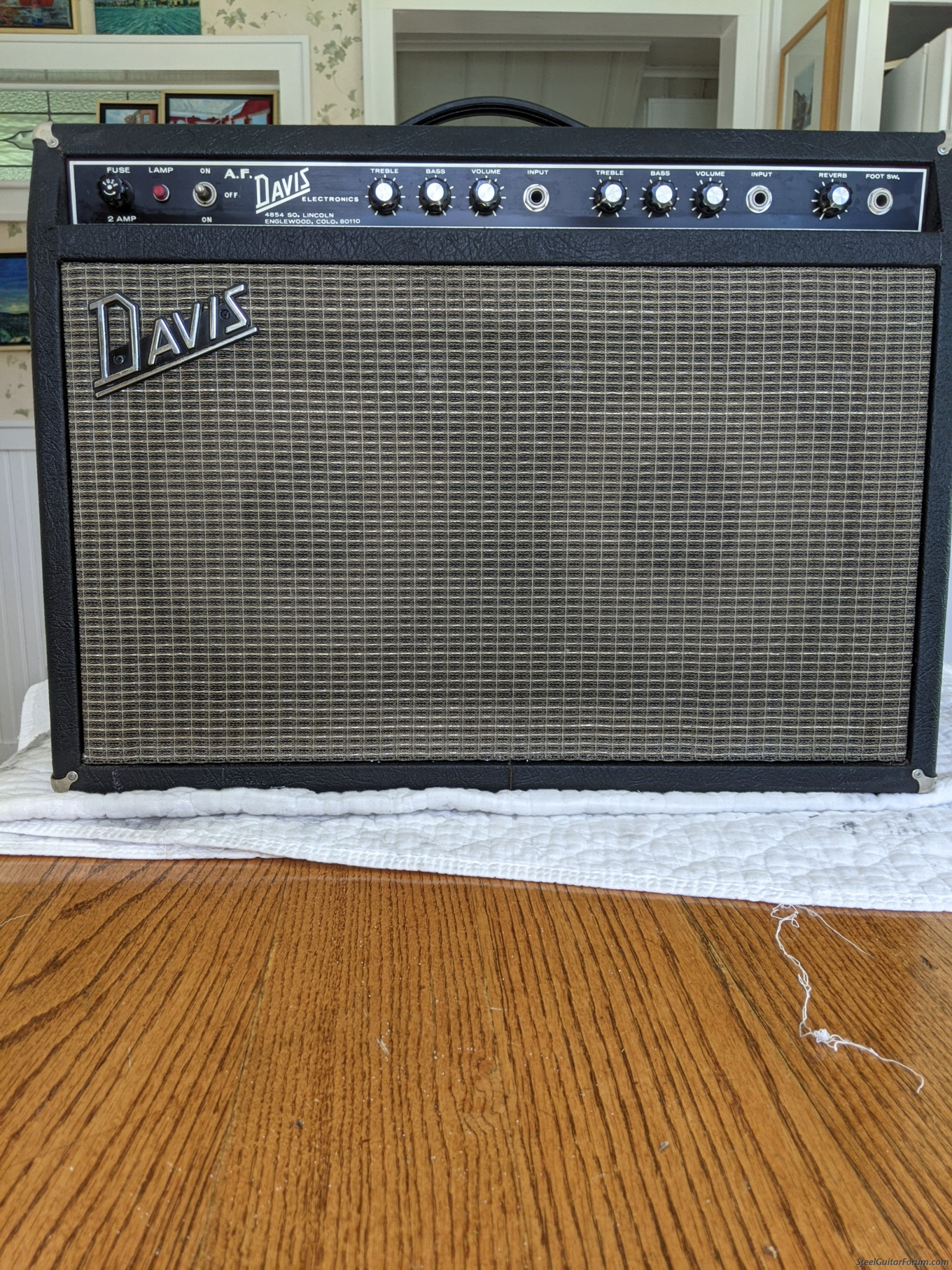 Davis Amp The Steel Guitar Forum