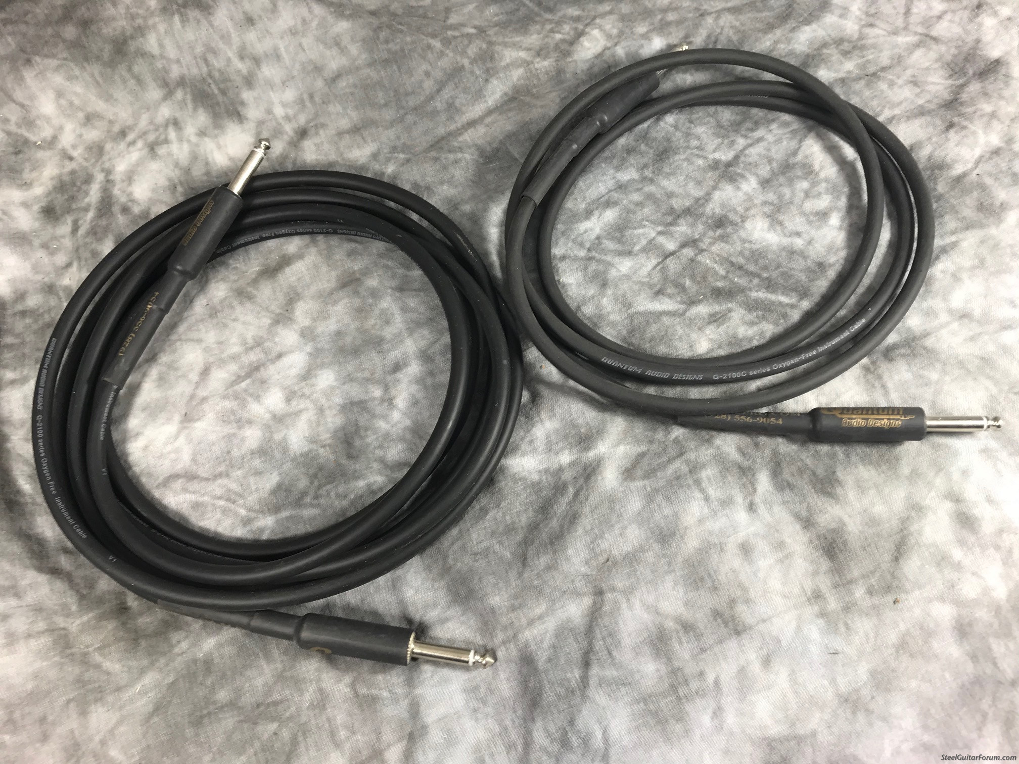 Quantum 10' instrument cables (2) The Steel Guitar Forum