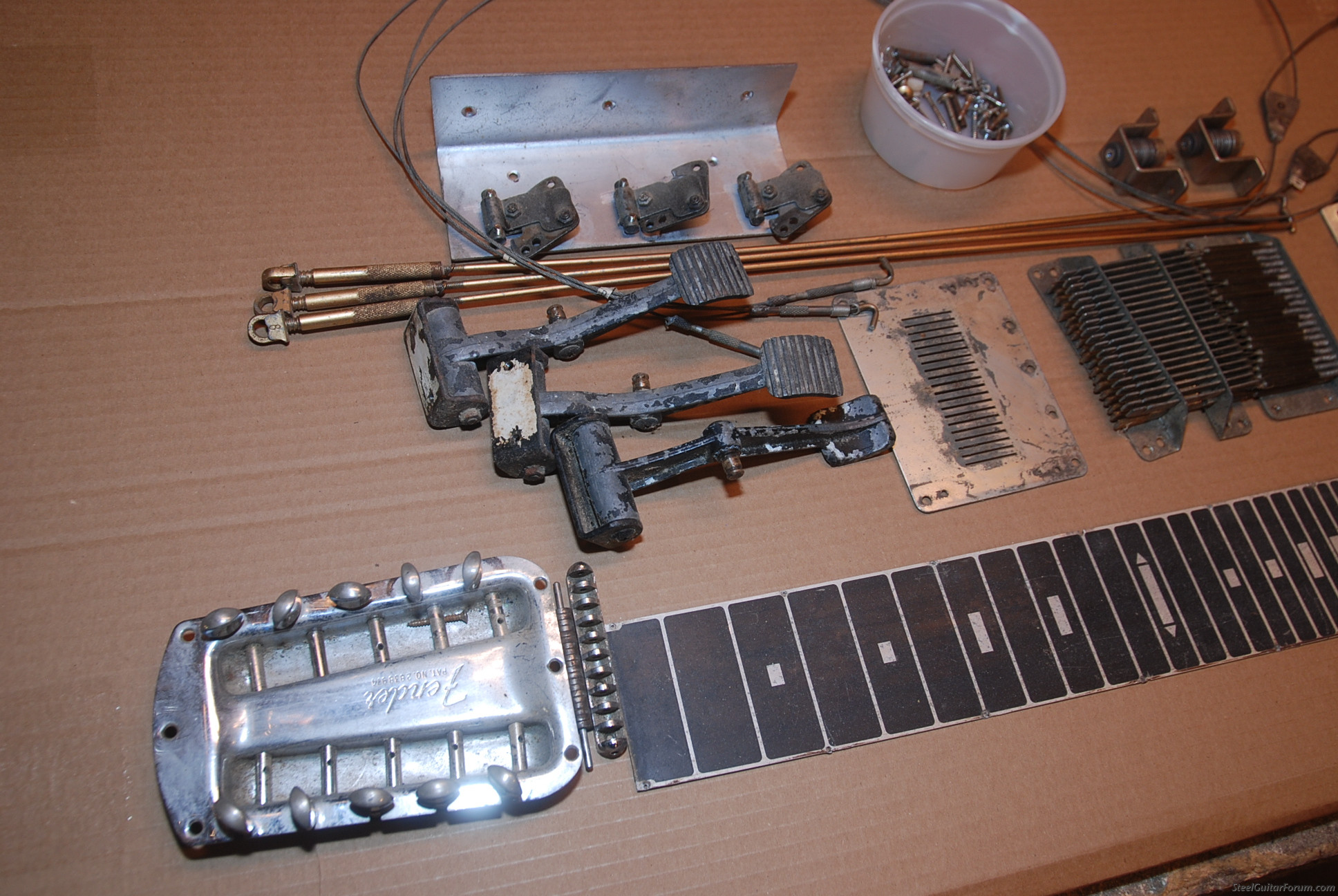 Fender 2000 pedal steel parts 225.00 The Steel Guitar Forum