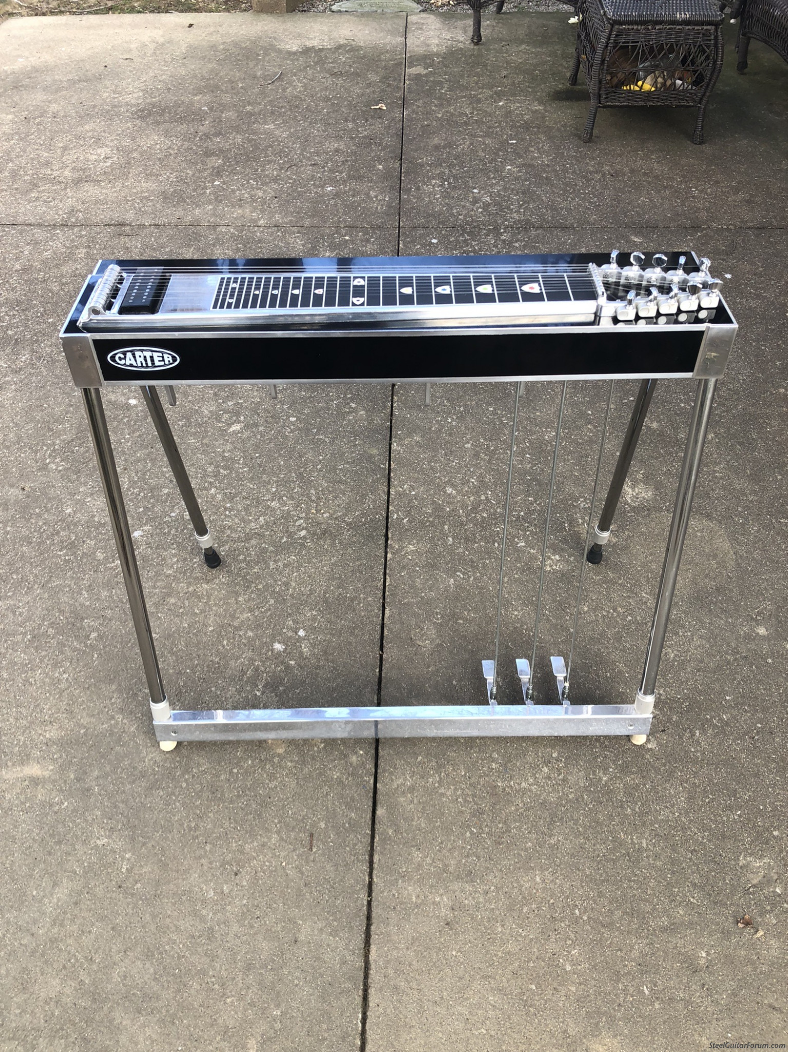 Carter pedal steel guitars for sale deals