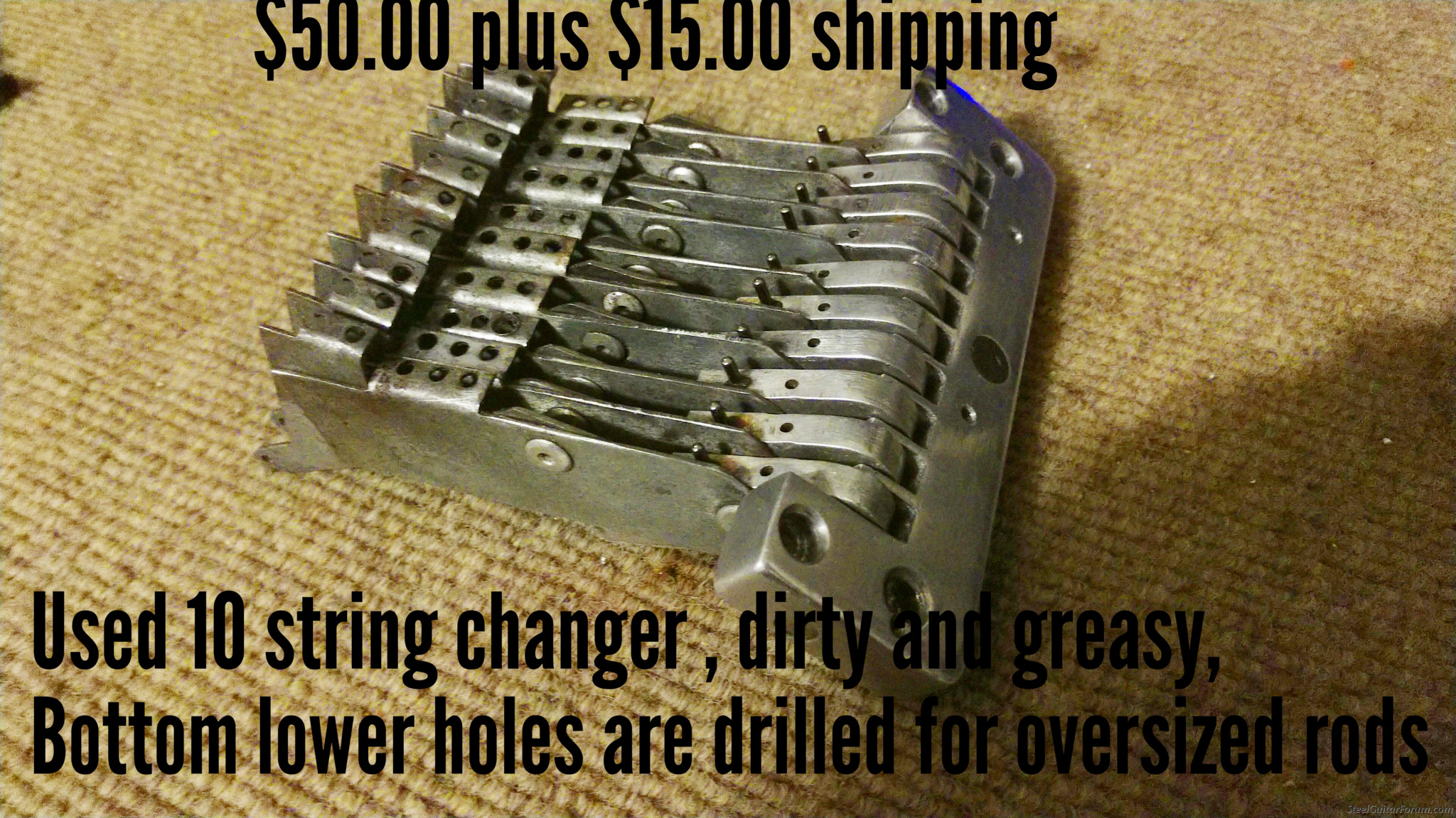 Pedal Steel Guitar Parts The Steel Guitar Forum