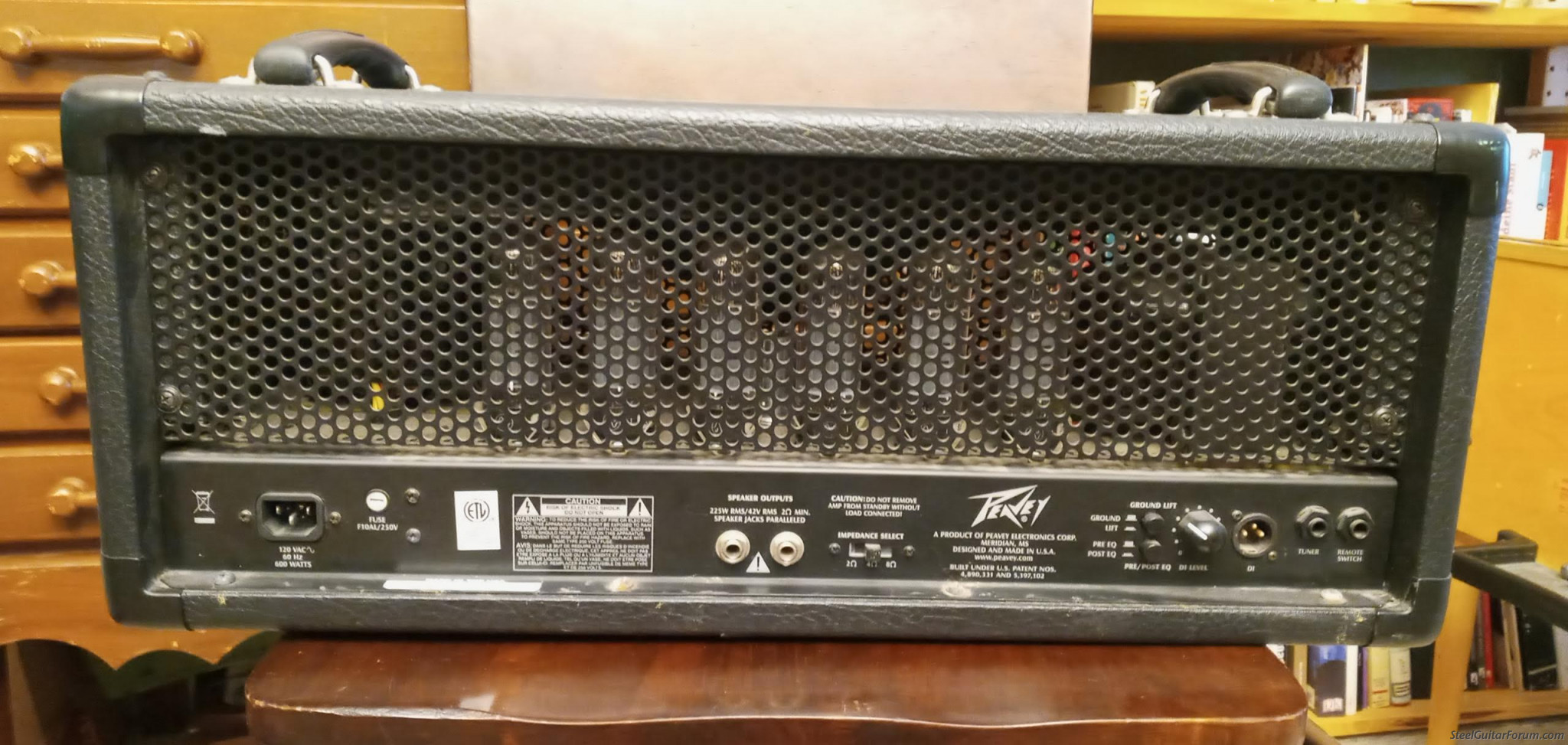 Peavey VB2 225 Watt AllTube Bass Amp. Needs Repair SOLD The Steel