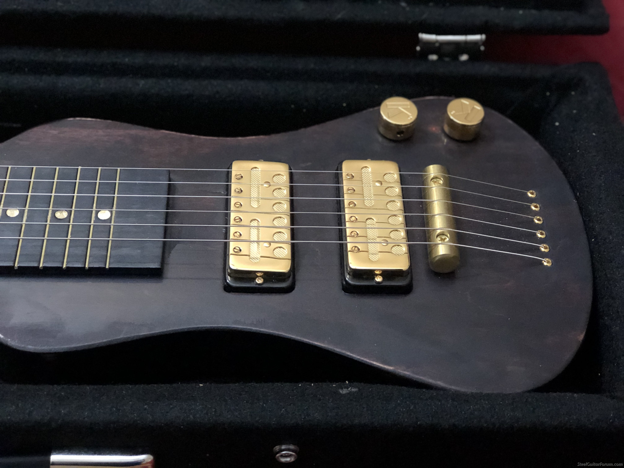Lap steel guitar with Lollars pickups 650 plus 50 SH The Steel Guitar Forum