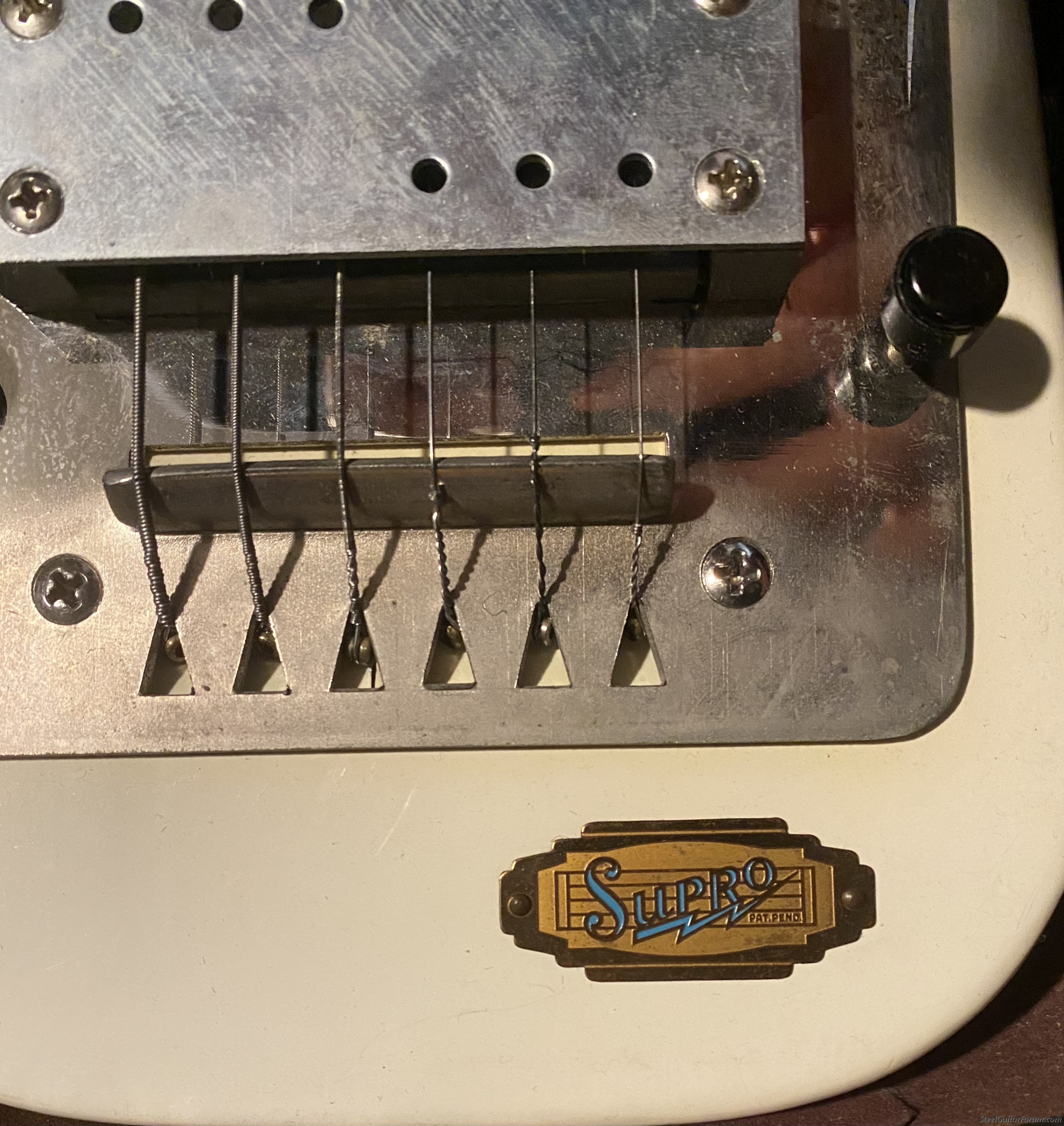 Supro lap steel deals