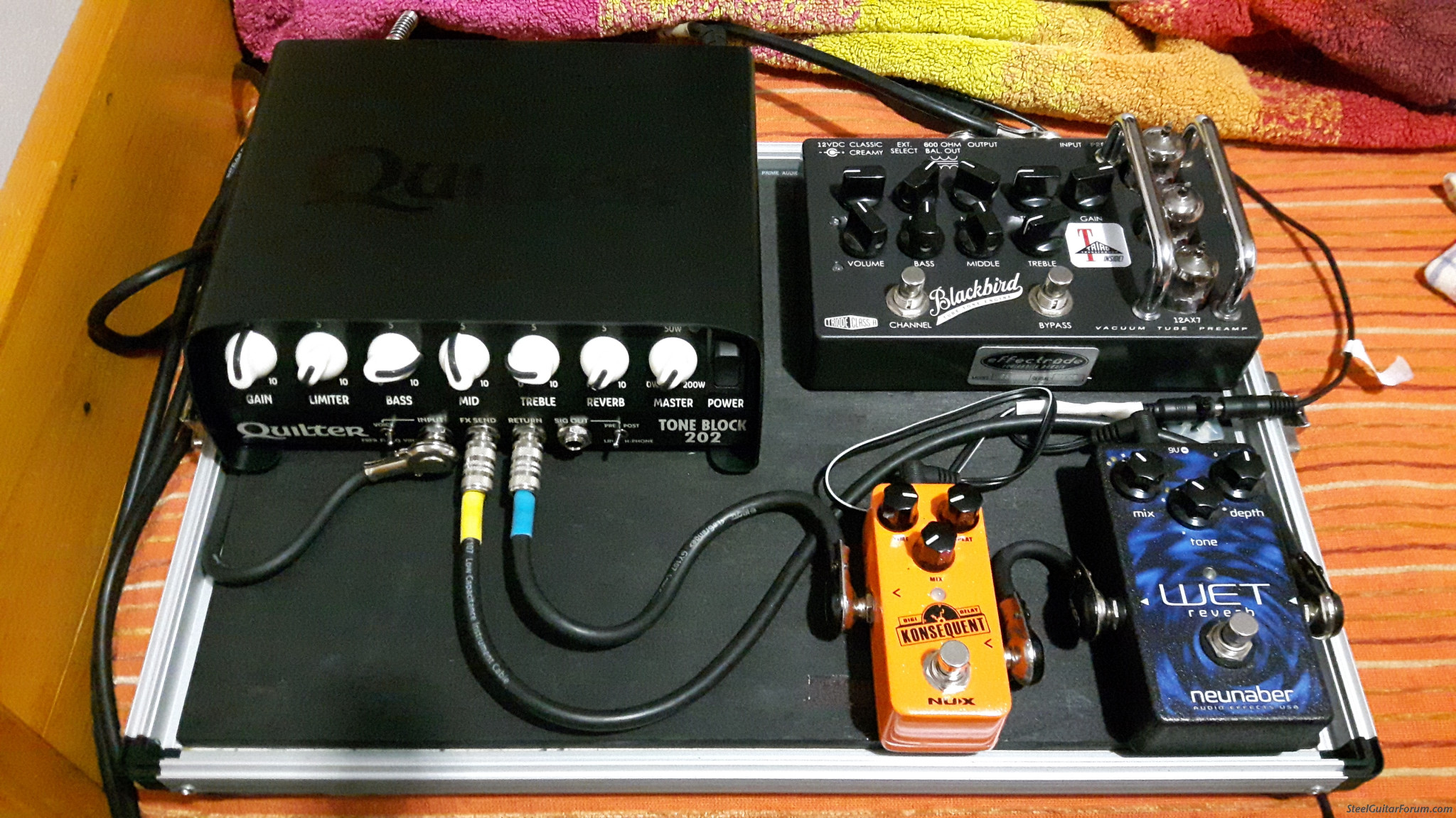 202 Quilter tone block and speaker cab. The Steel Guitar Forum