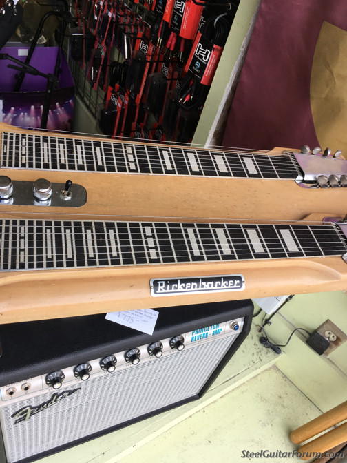 8 String double neck Rickenbacker : The Steel Guitar Forum