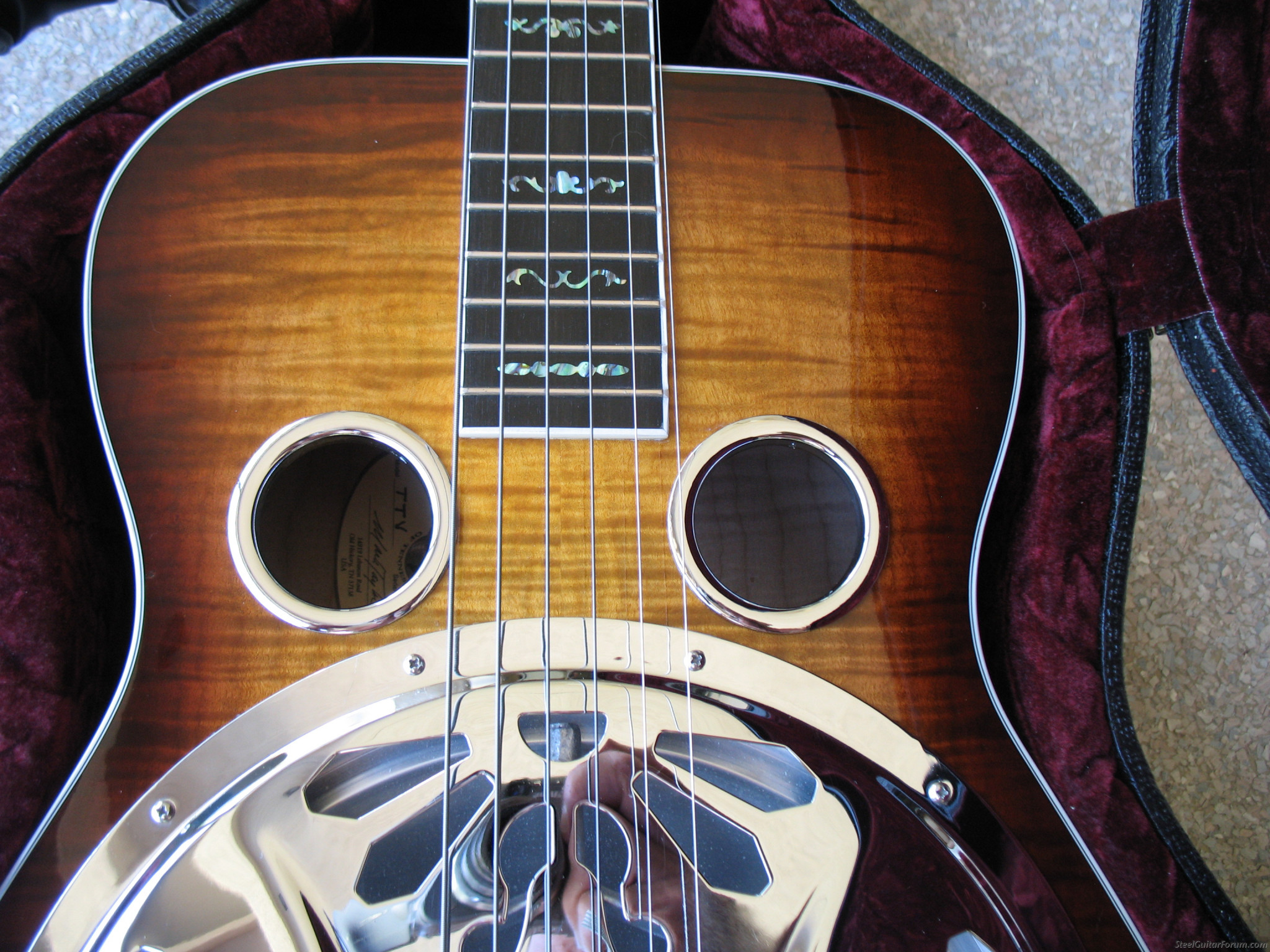 Crafters of Tennessee Virginian Square Neck Resonator Guitar The