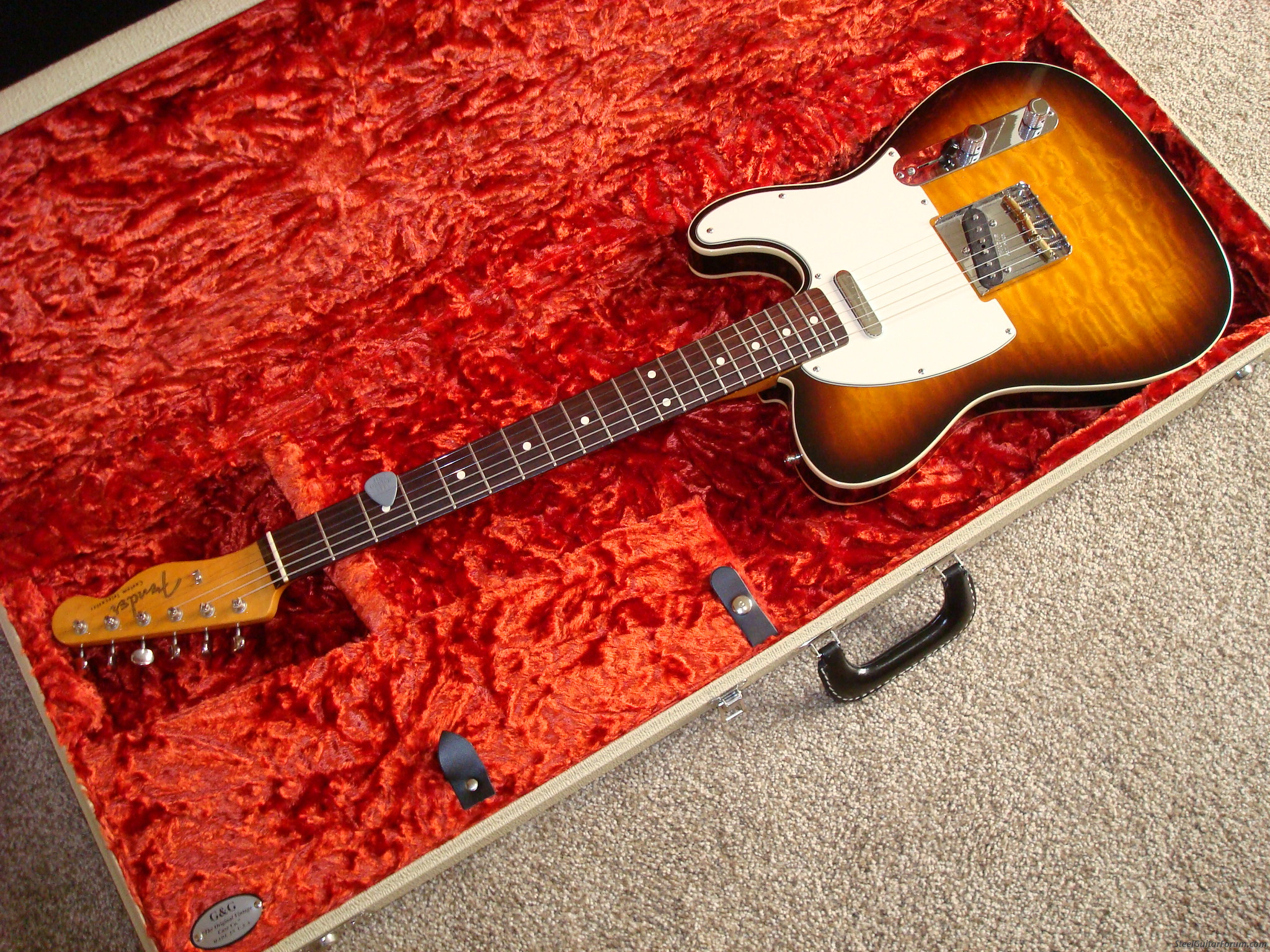 barajar cáscara pequeño Fender AVR '62 Telecaster Custom (Traded, Please Close) : The Steel Guitar  Forum
