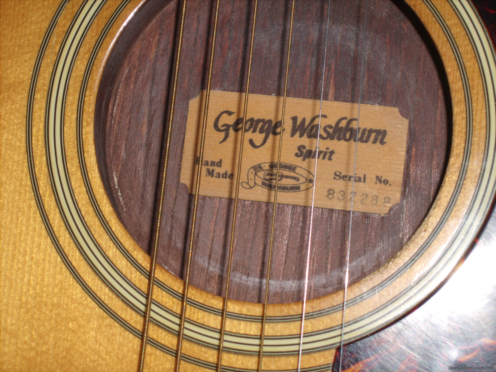 Rare Washburn hand crafted guitar The Steel Guitar Forum