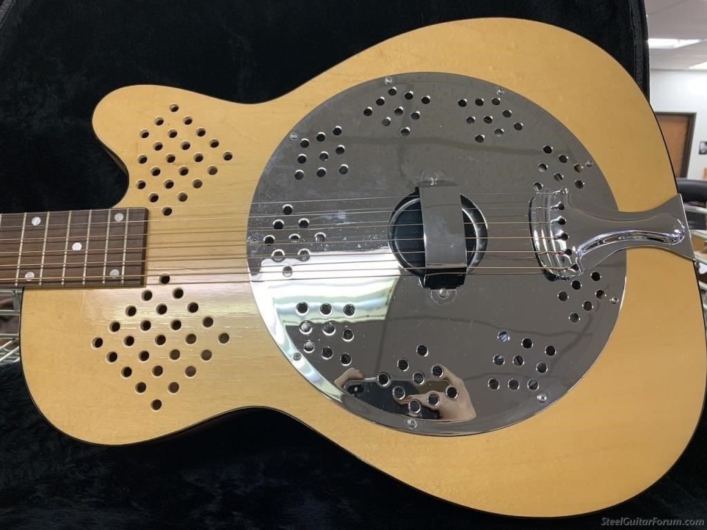 Can Anyone Identify this Dobro Resonator? The Steel Guitar Forum
