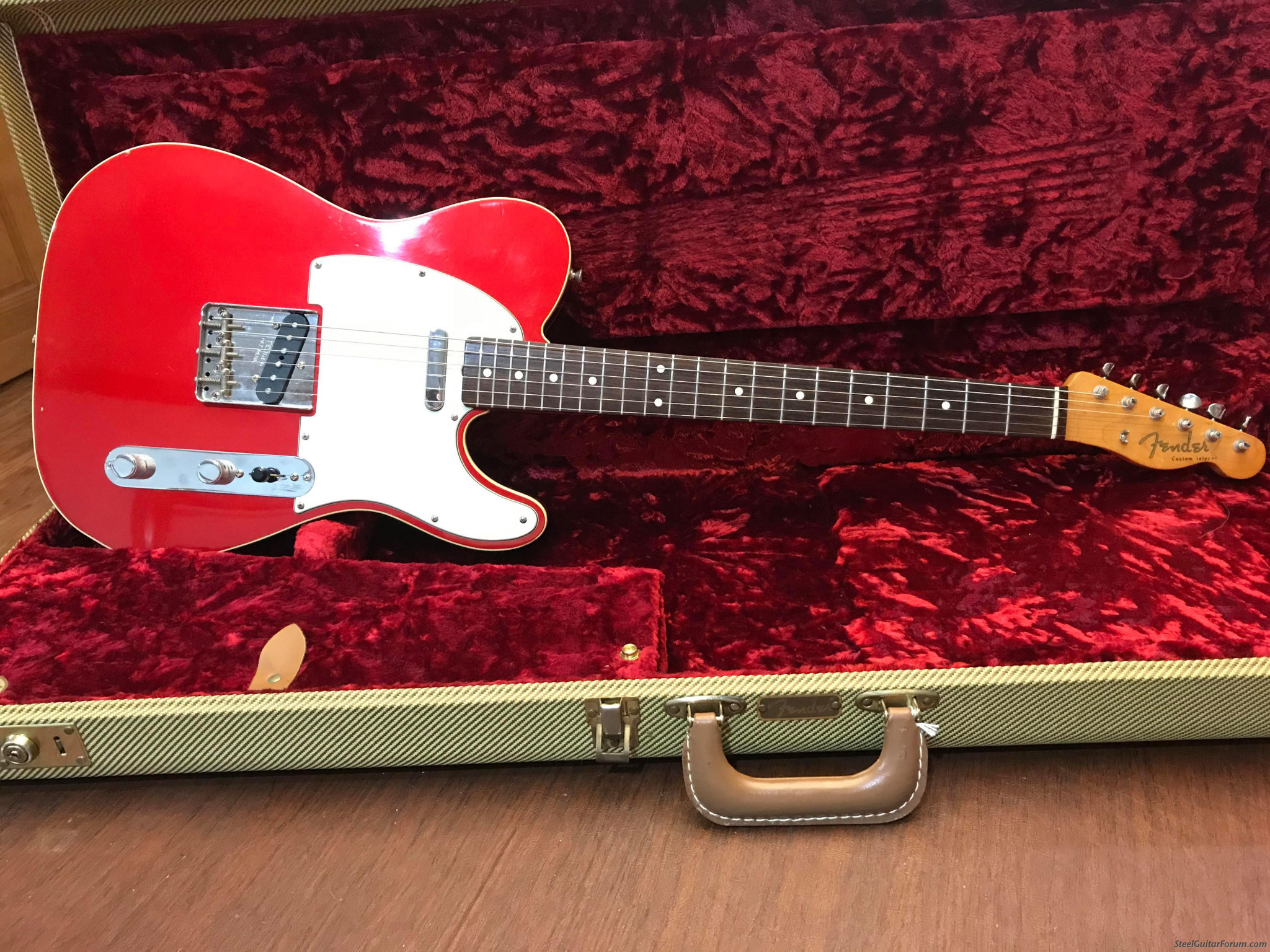 Fender 62 Telecaster Custom Candy Apple Red AVRI USA SOLD The
