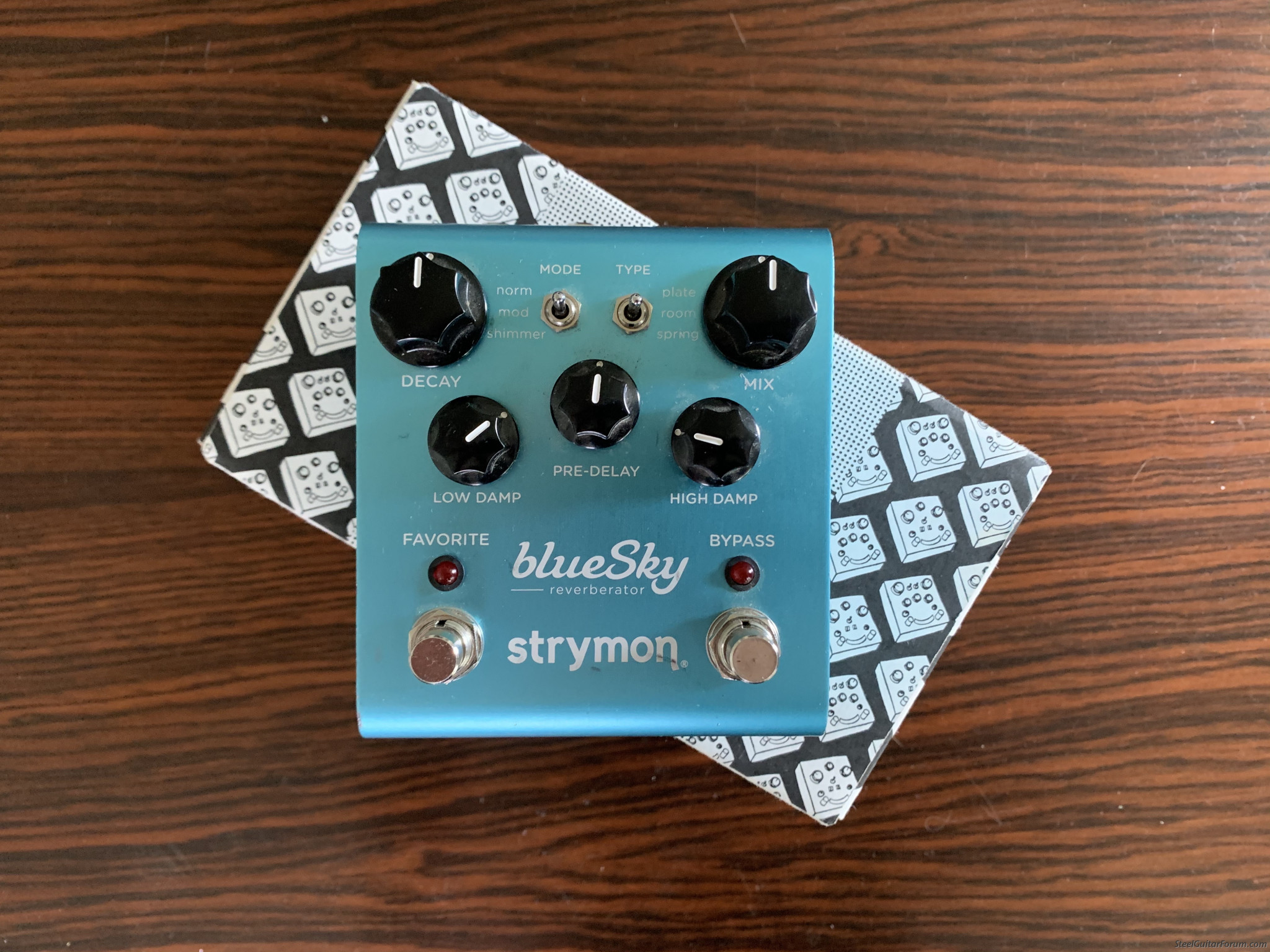 Strymon Blue Sky reverb pedal - Sold : The Steel Guitar Forum