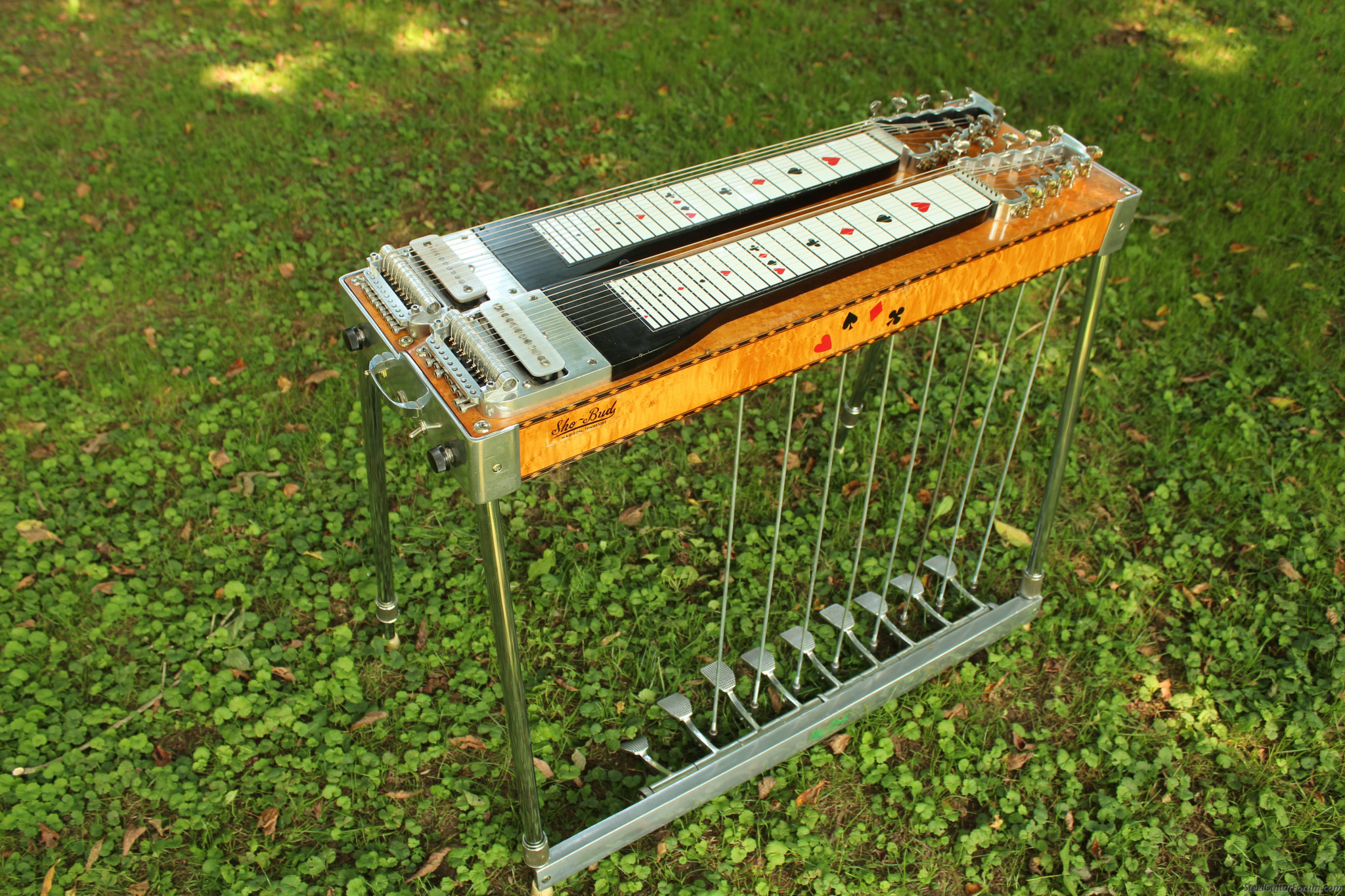 1960 Sho Bud Permanent. 9x2 SOLD The Steel Guitar Forum