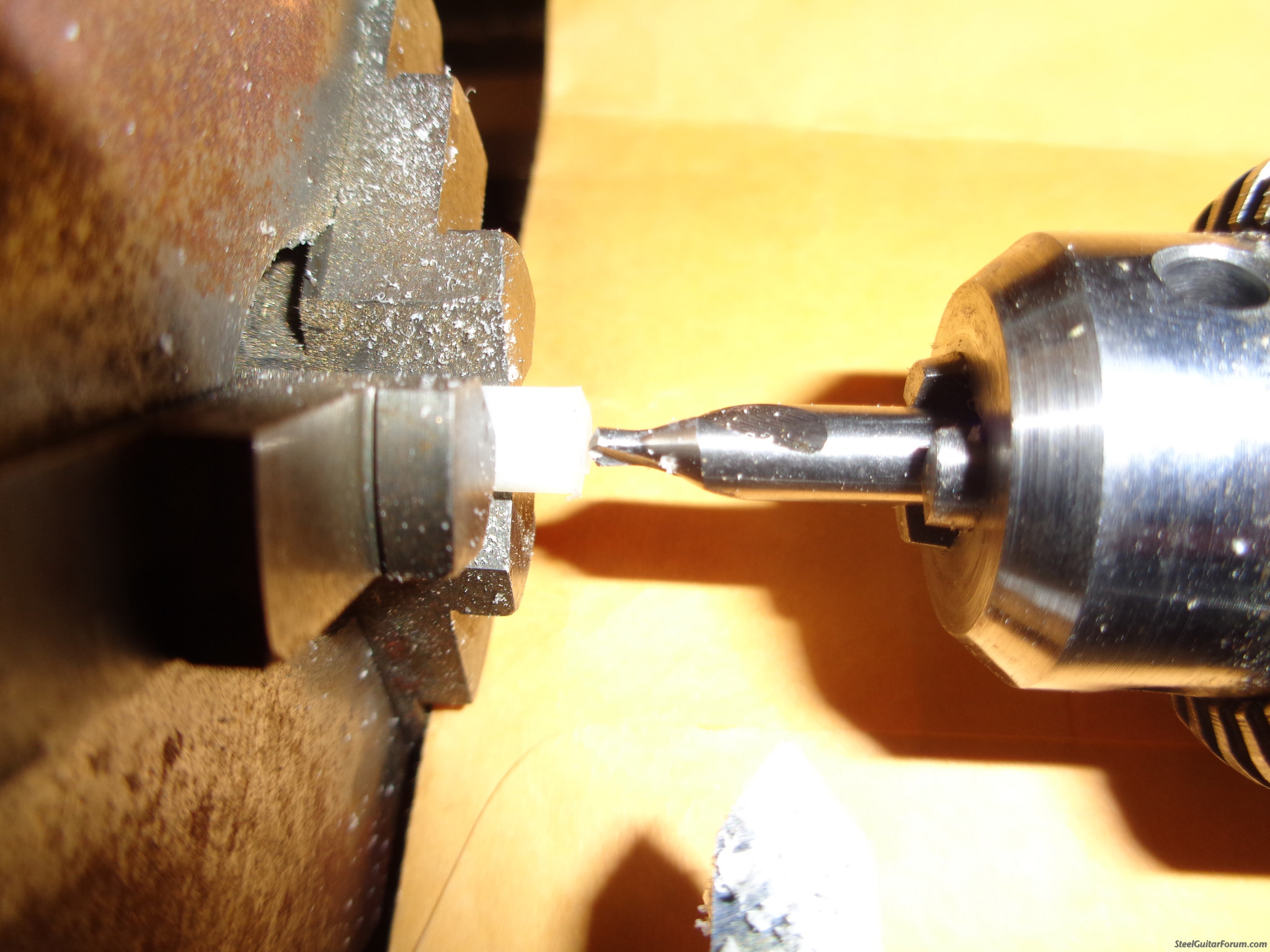 Installing new nylon tuning nut The Steel Guitar Forum