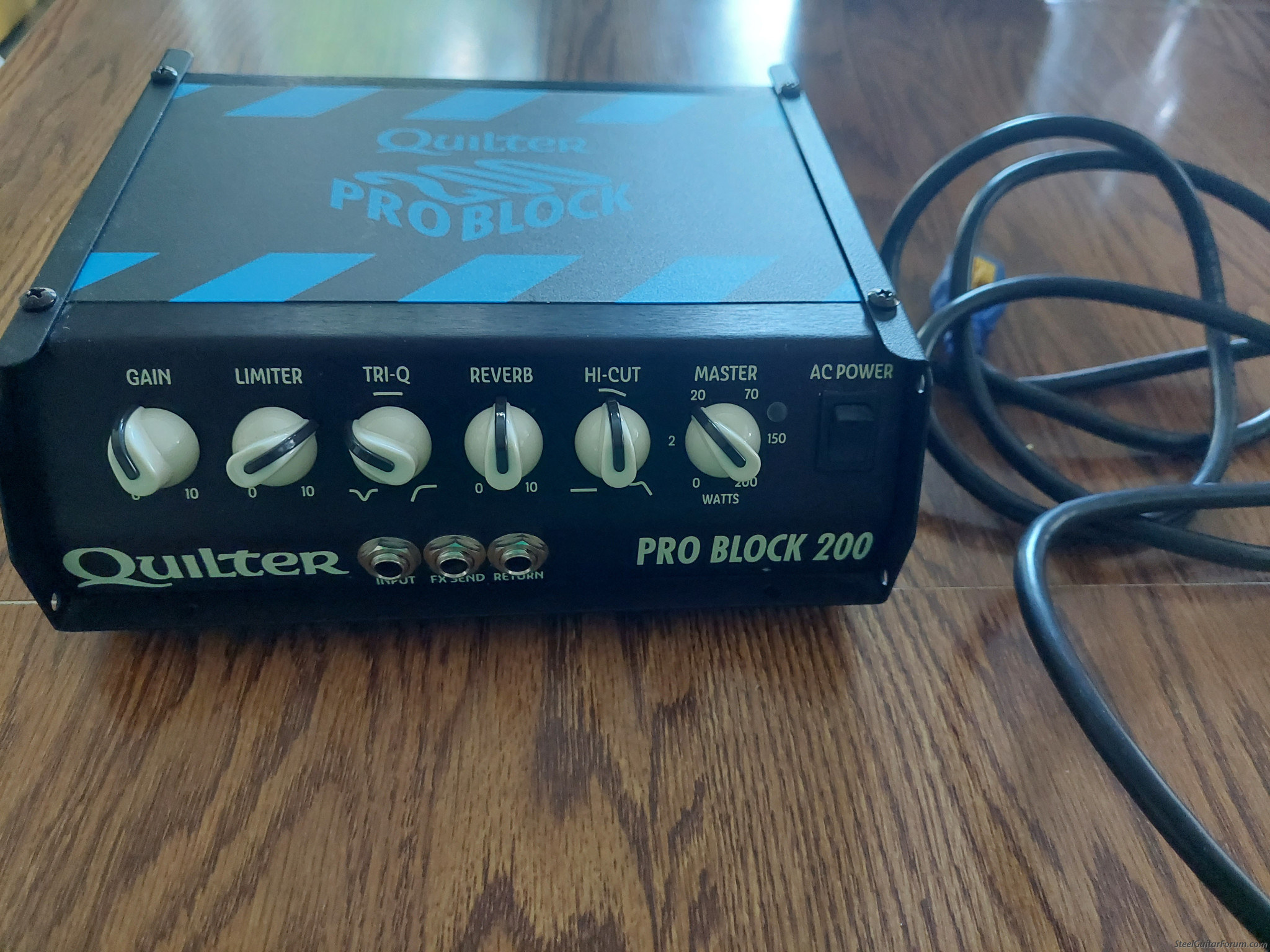 Quilter Pro Block 200 Amp The Steel Guitar Forum