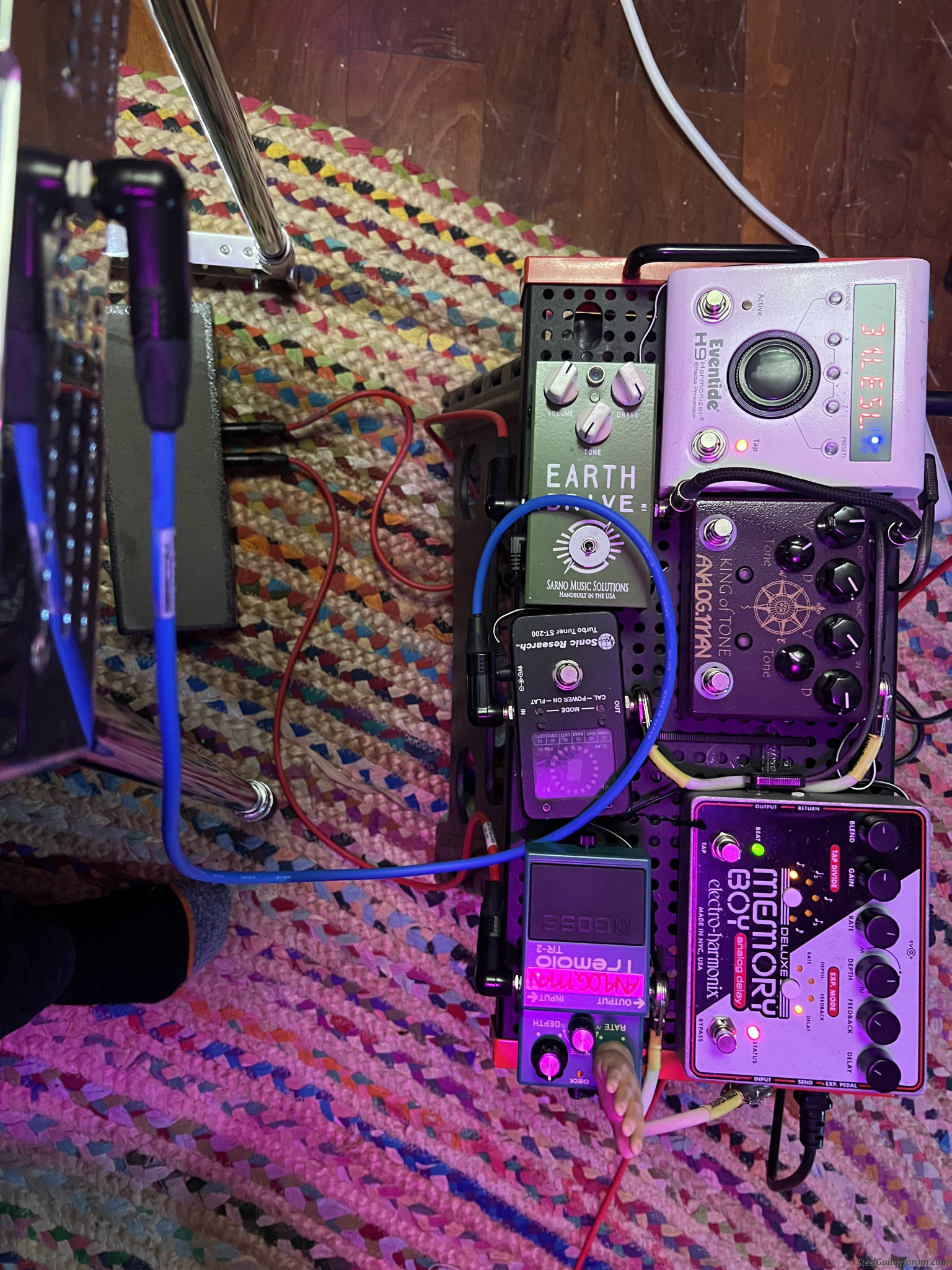 Overdrive before Volume Pedal question The Steel Guitar Forum