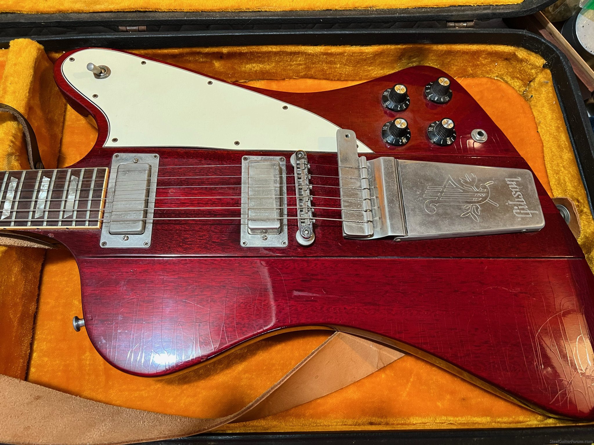 Guitars With Banjo Style Tuners The Steel Guitar Forum