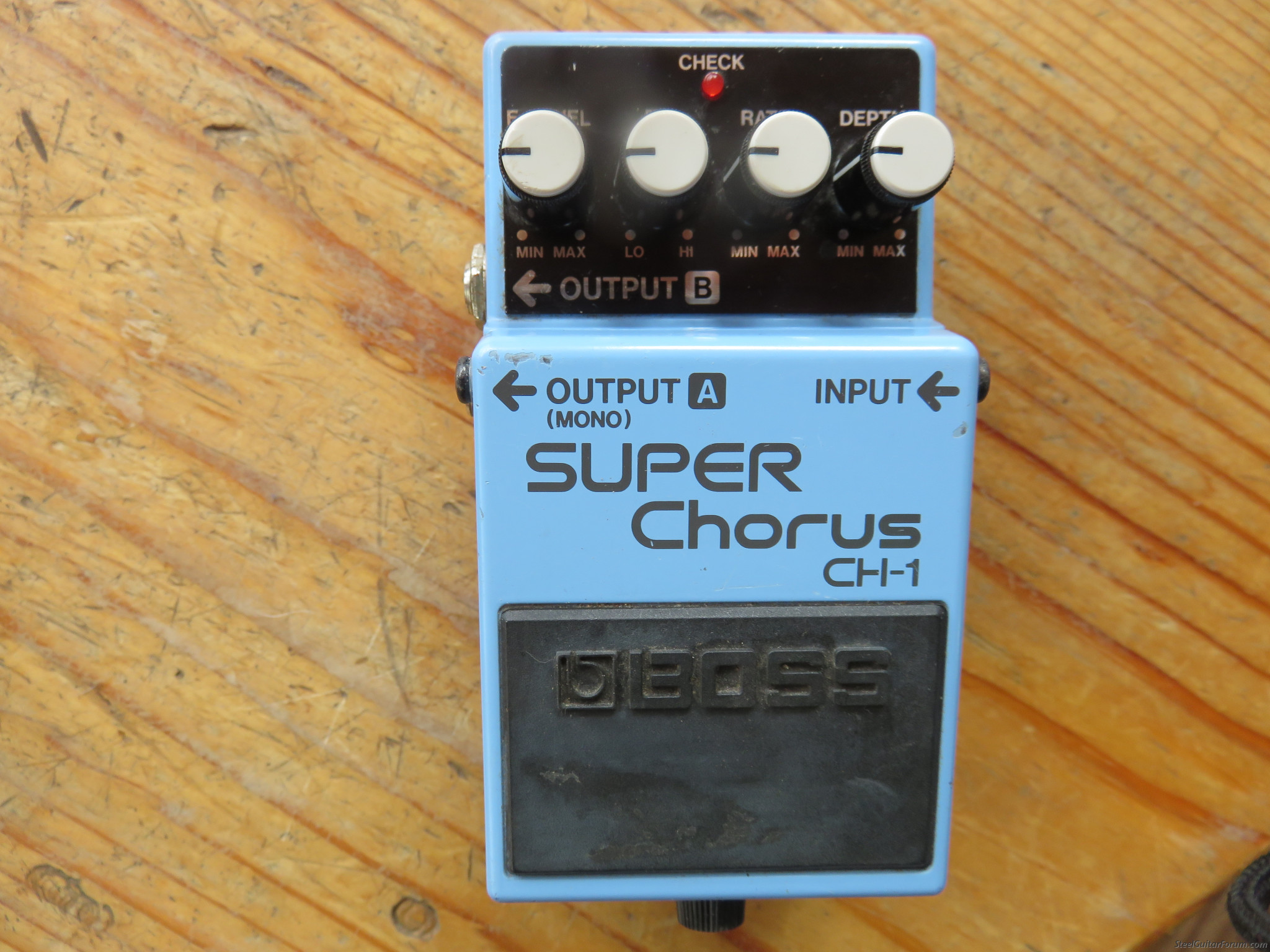 Boss CH-1 Super Chorus Pedal SOLD : The Steel Forum