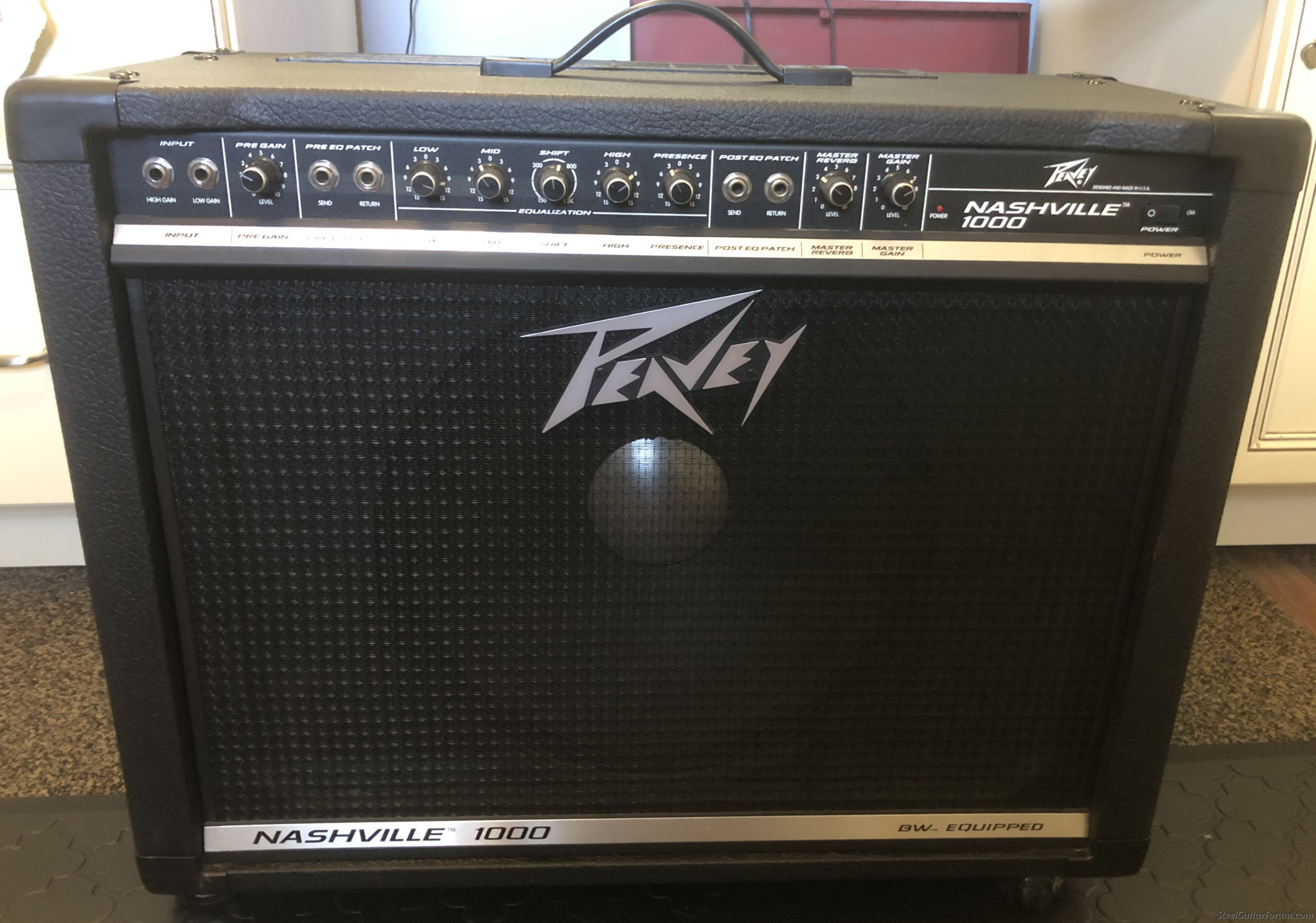Like New Peavey Nashville 1000 (SOLD) The Steel Guitar Forum