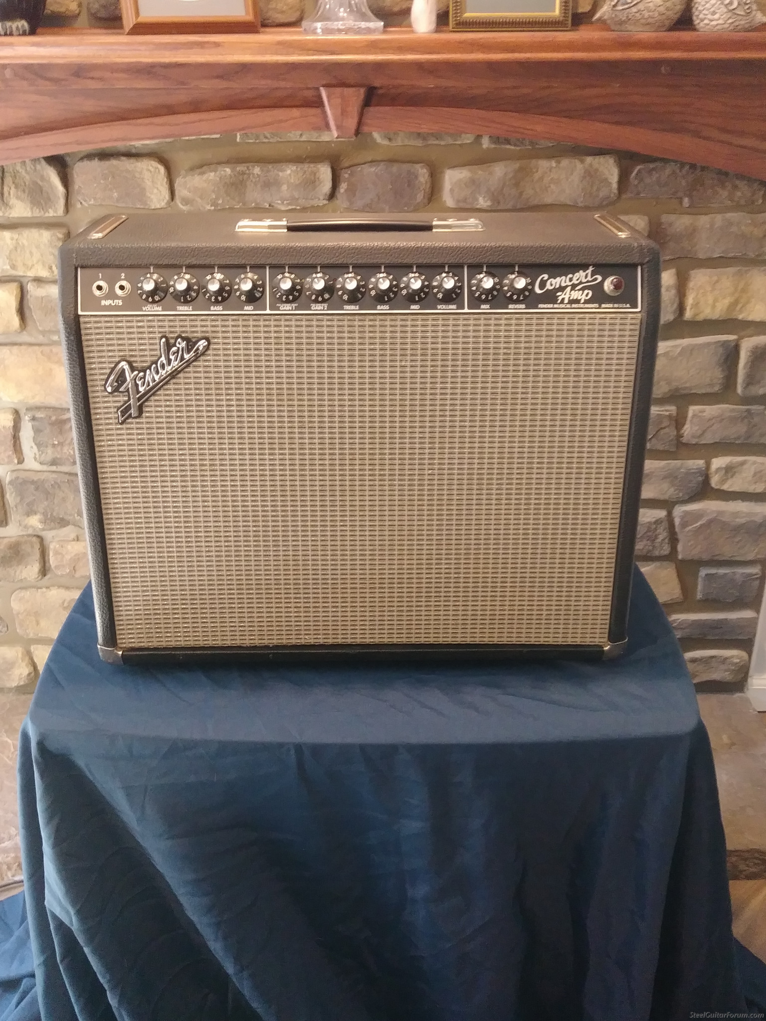 Fender Concert Amp Pro Tube Series 60 Watts The Steel Guitar Forum