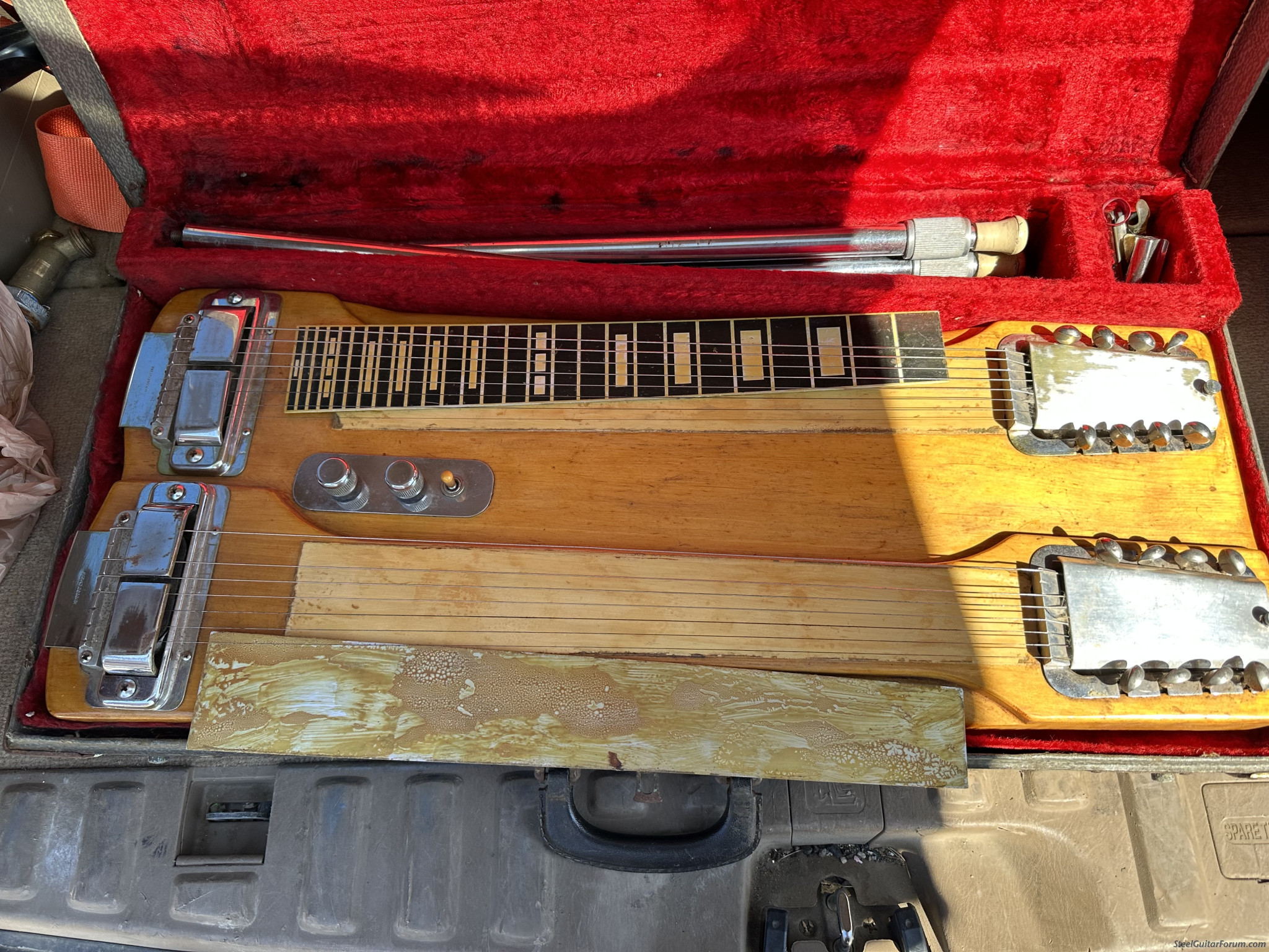 Fix slipping tuner on Ric DW 16 The Steel Guitar Forum