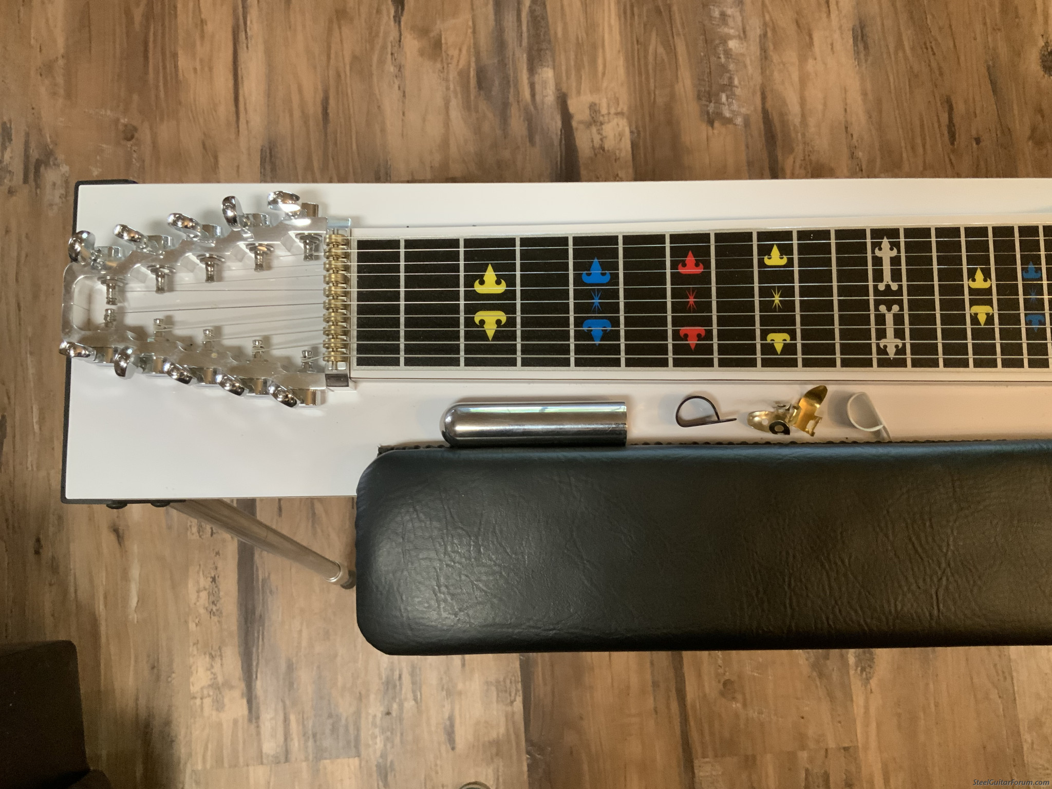 SOLD!!!!S10 White Mullen pedal Steel The Steel Guitar Forum