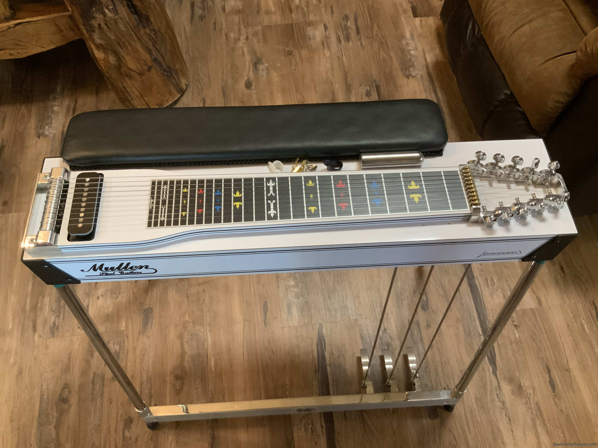 SOLD!!!!S10 White Mullen pedal Steel The Steel Guitar Forum