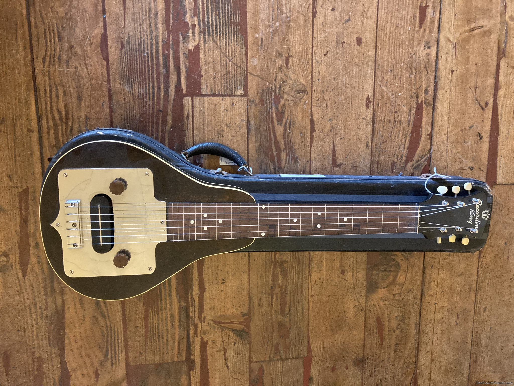 Recording king sale lap steel case