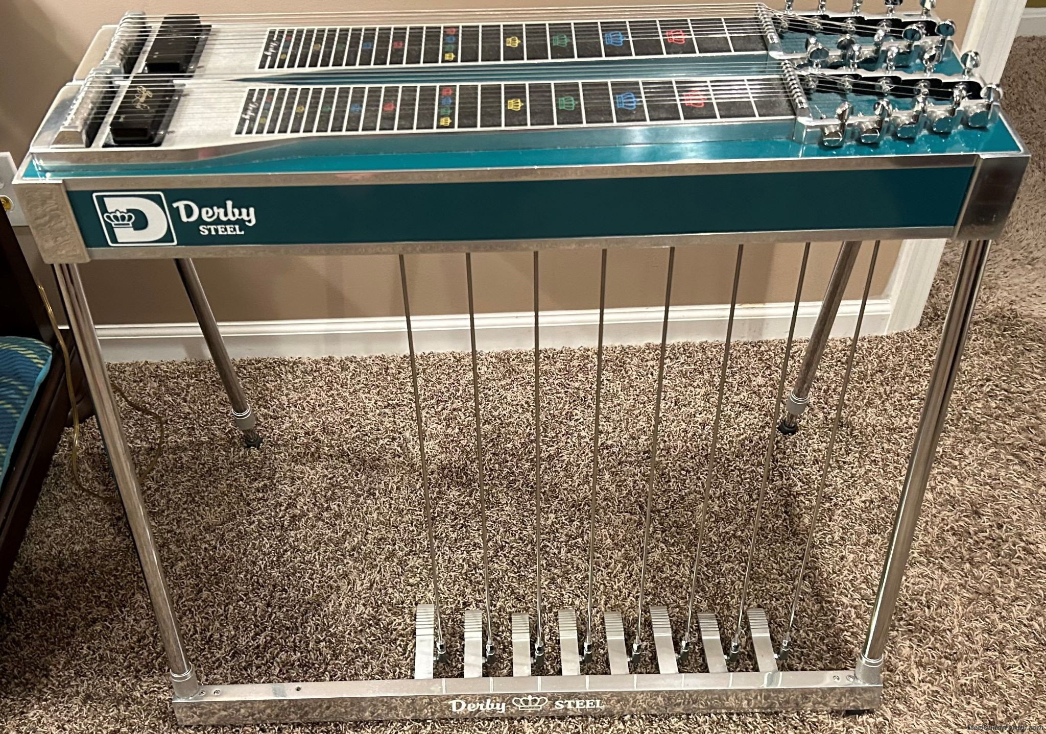 SOLD! For Sale Derby D10 Pedal Steel Guitar4,000 The Steel Guitar