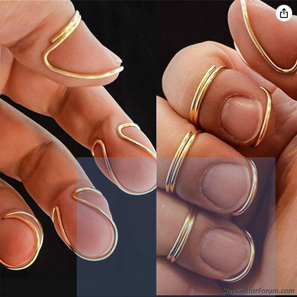 How To Use Finger Picks For Guitar - Finger Picks Or Bare Fingers? - YouTube