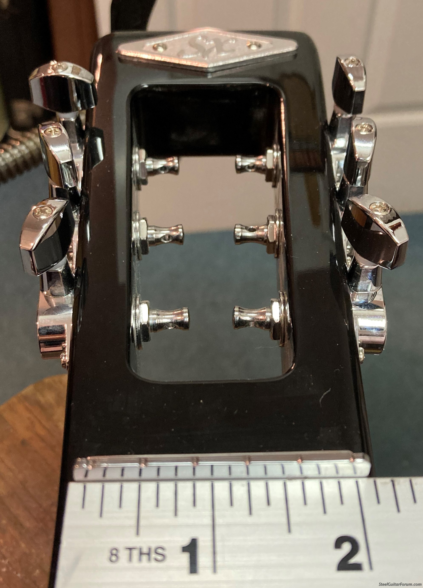 Roller nut for SX 6 string lap steel The Steel Guitar Forum