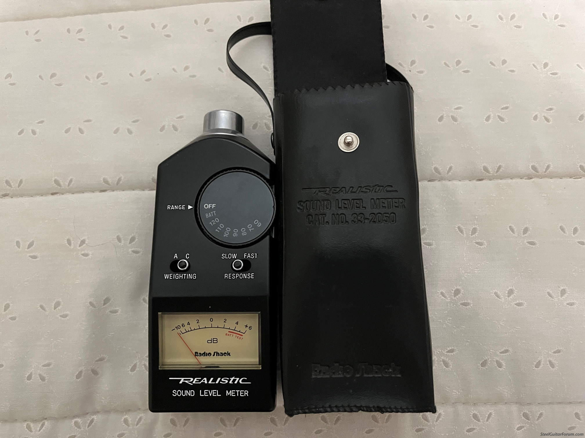 Analog decibel meter **SOLD** The Steel Guitar Forum