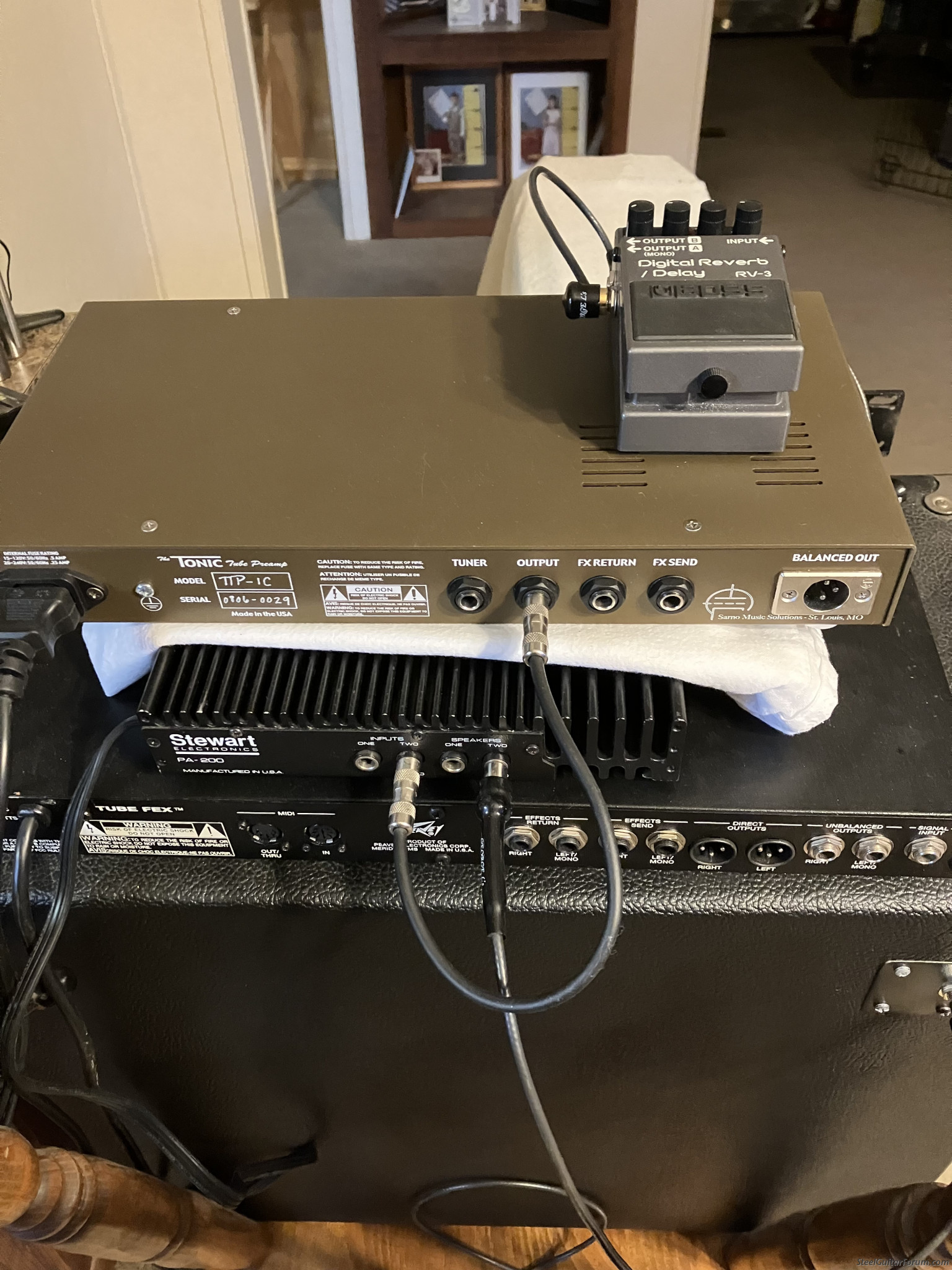 Sarno Tonic Preamp SOLD The Steel Guitar Forum