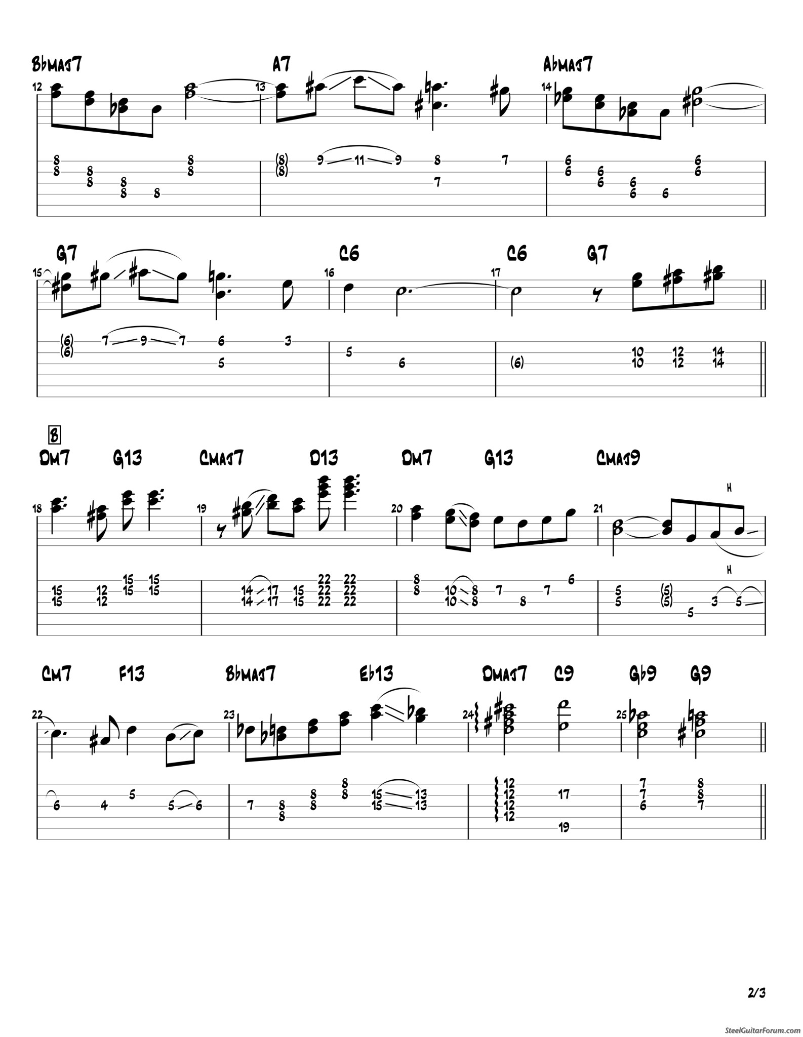 Arranging Early Autumn The Steel Guitar Forum