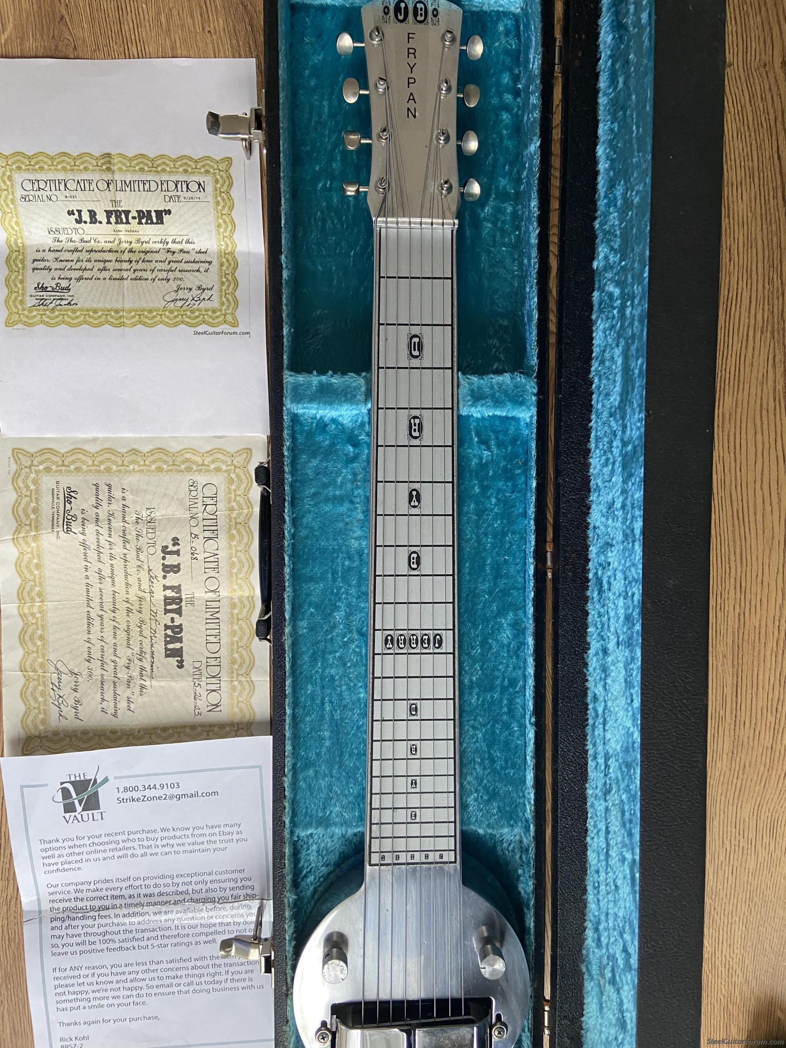 Jerry byrd 2024 steel guitar