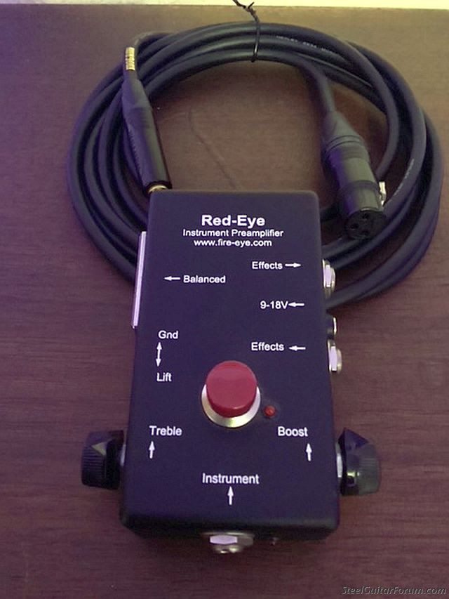 RedEye (Fire Eye) Preamp***Sold*** The Steel Guitar Forum
