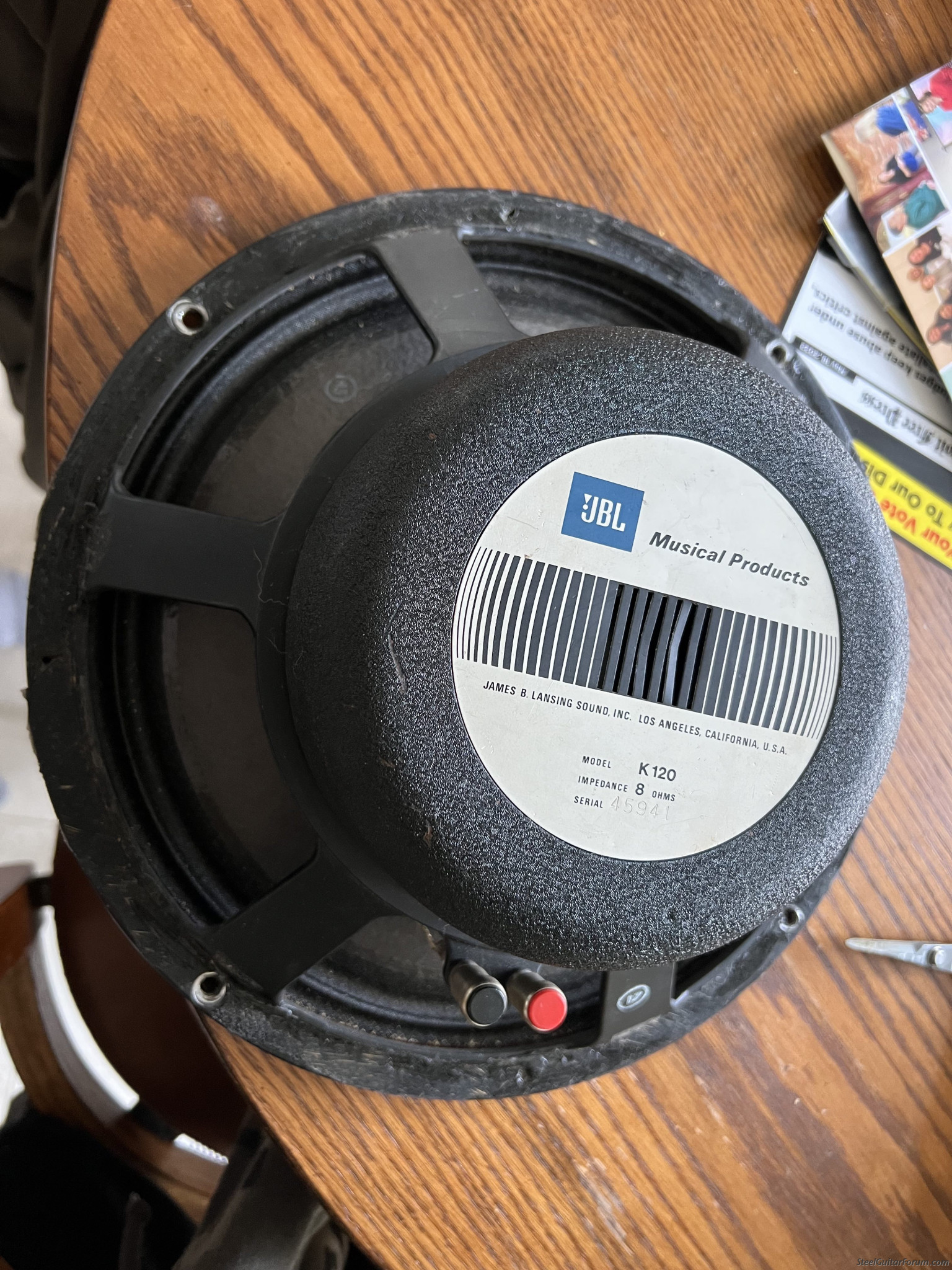 JBL K120 12 8 Ohm Speaker The Steel Guitar Forum jbl-k120-12-8-ohm-speaker-the-steel-guitar-forum