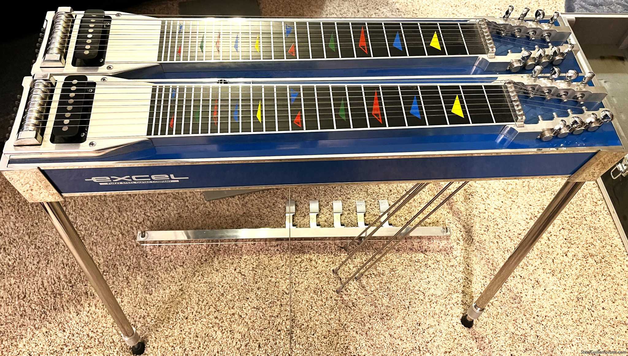 EXCEL D8 , Pedal Steel Guitar, 5 pedals and SOLD. !!!!! The Steel