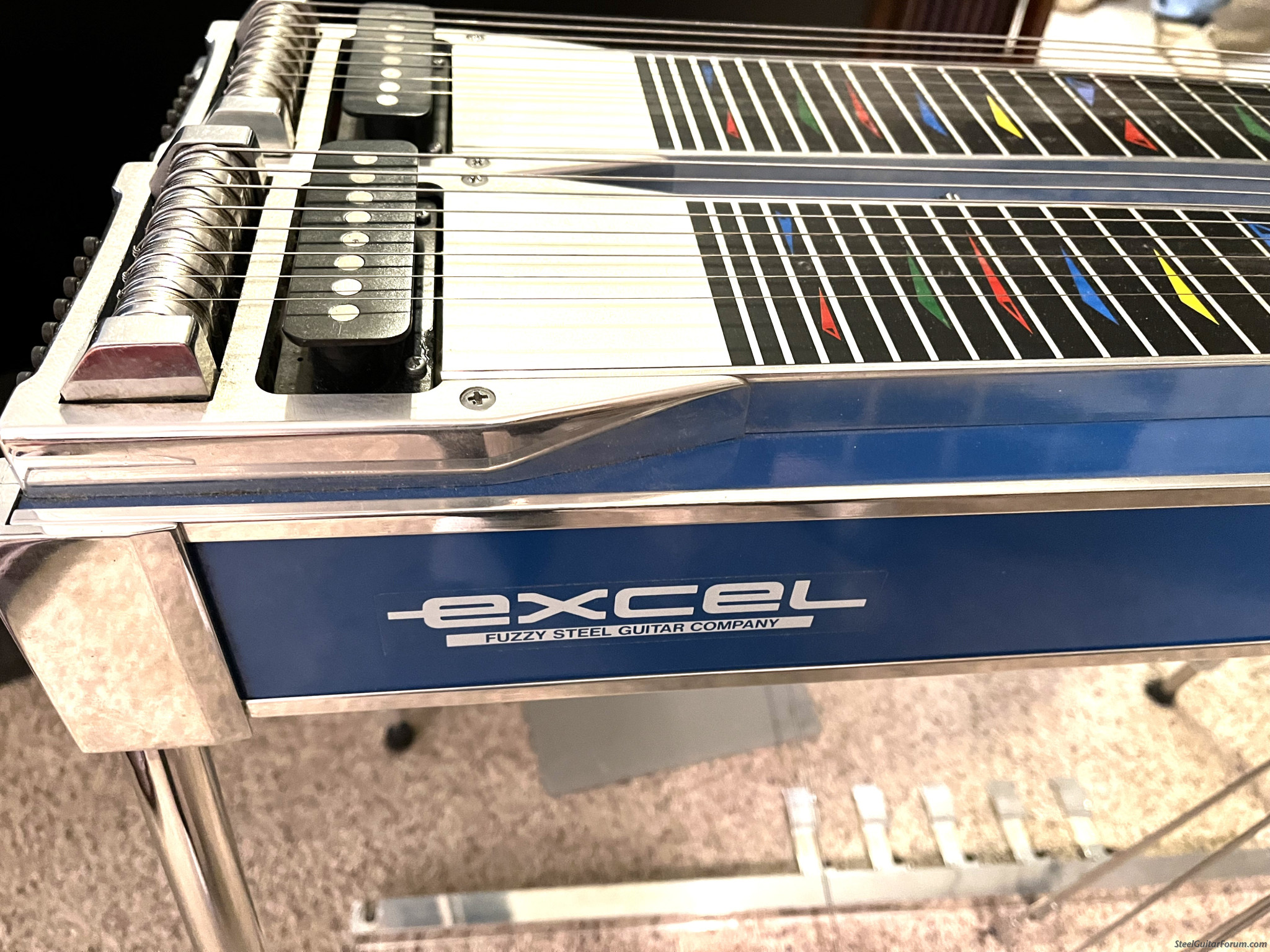 EXCEL D8 , Pedal Steel Guitar, 5 pedals and SOLD. !!!!! The Steel