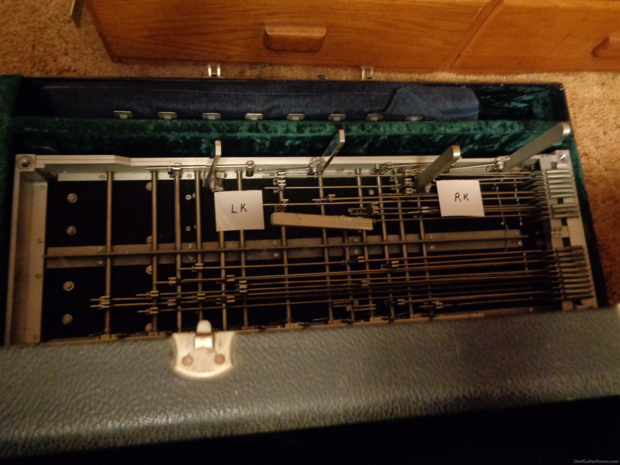 Lowering with a Left Lever? The Steel Guitar Forum